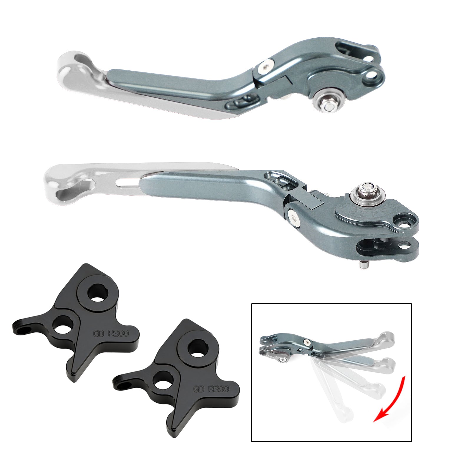 Adjustable Clutch Brake Lever fit for KYMCO AK550 2017-2022