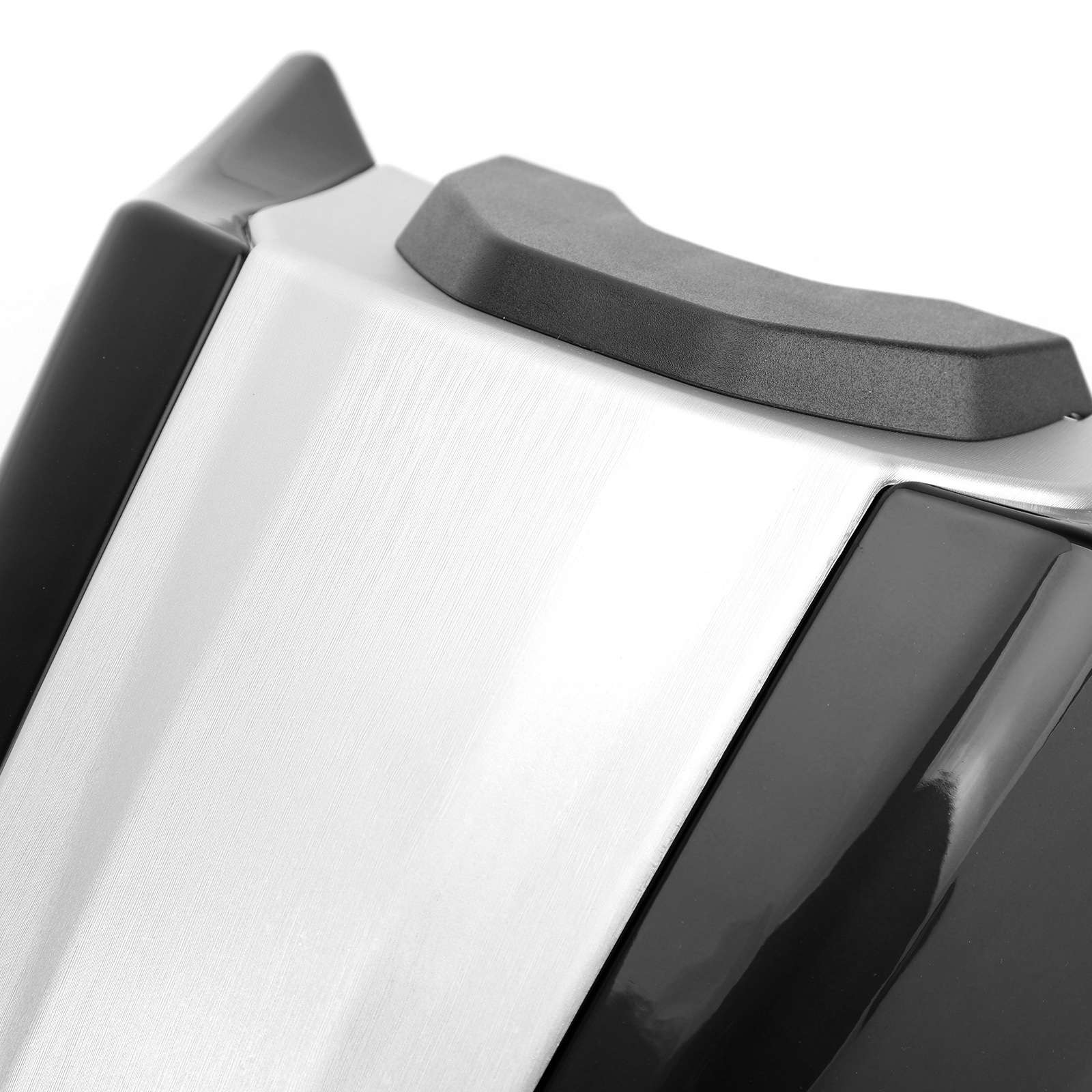 Motorcycle Rear Seat Passenger Cover Cowl Fairing for Honda CB1000R 19-21 Black&Silve