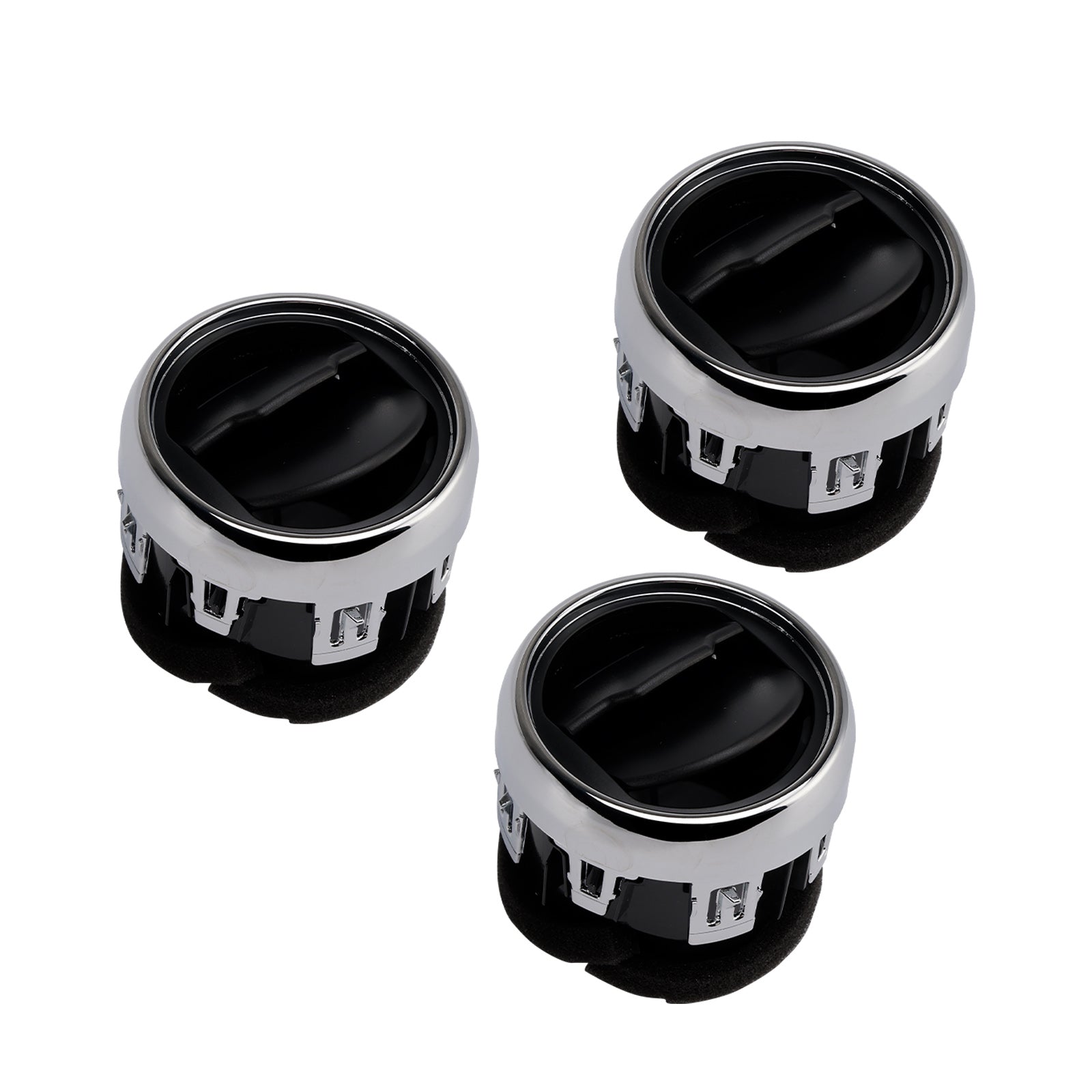 2015-2022 Ford Mustang 3X Center Dashboard A/C Air Vent Louvre FR3Z-19893-AE