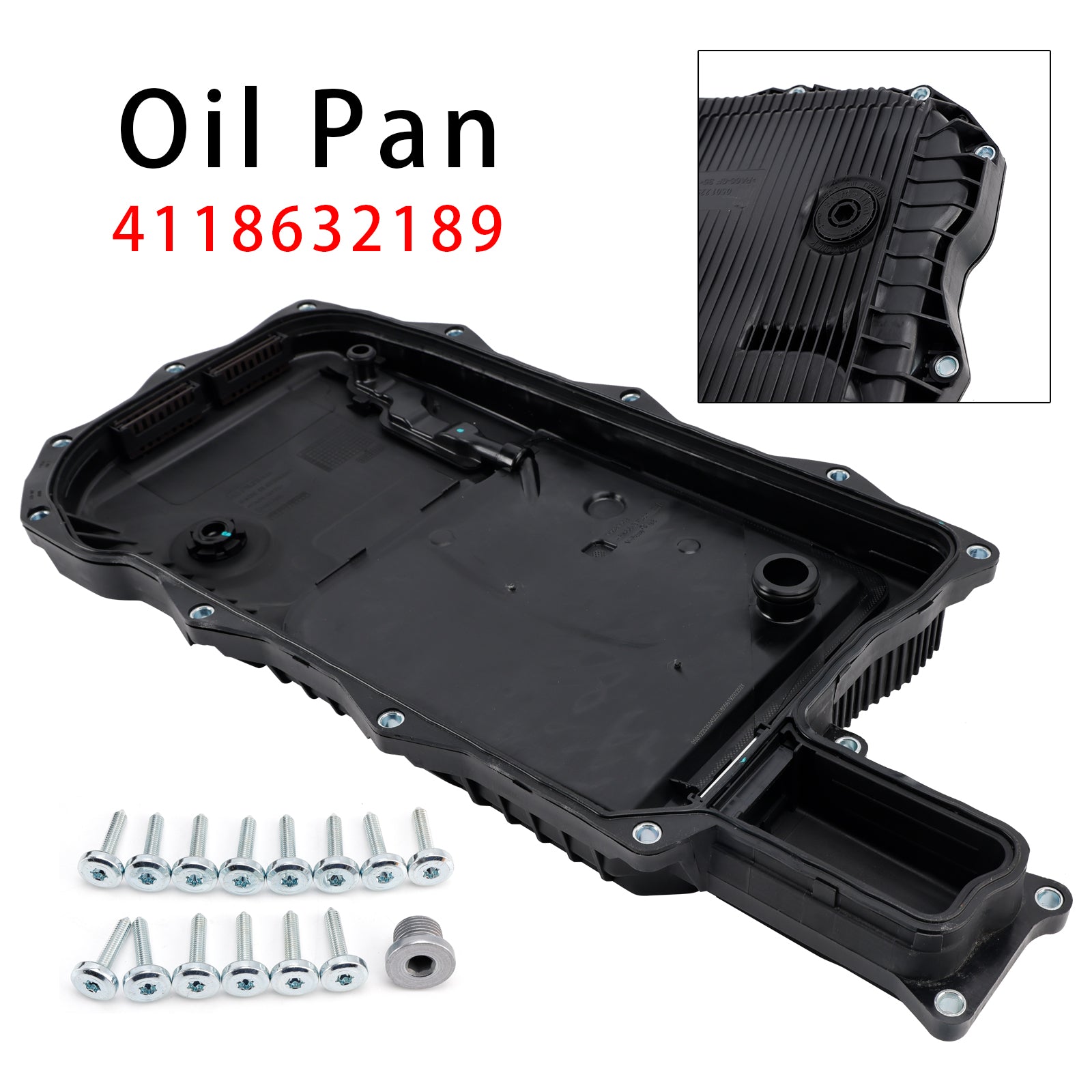 2021 For BMW 530e G30 L4 2.0L Base Automatic Transmission Pan 24118632189