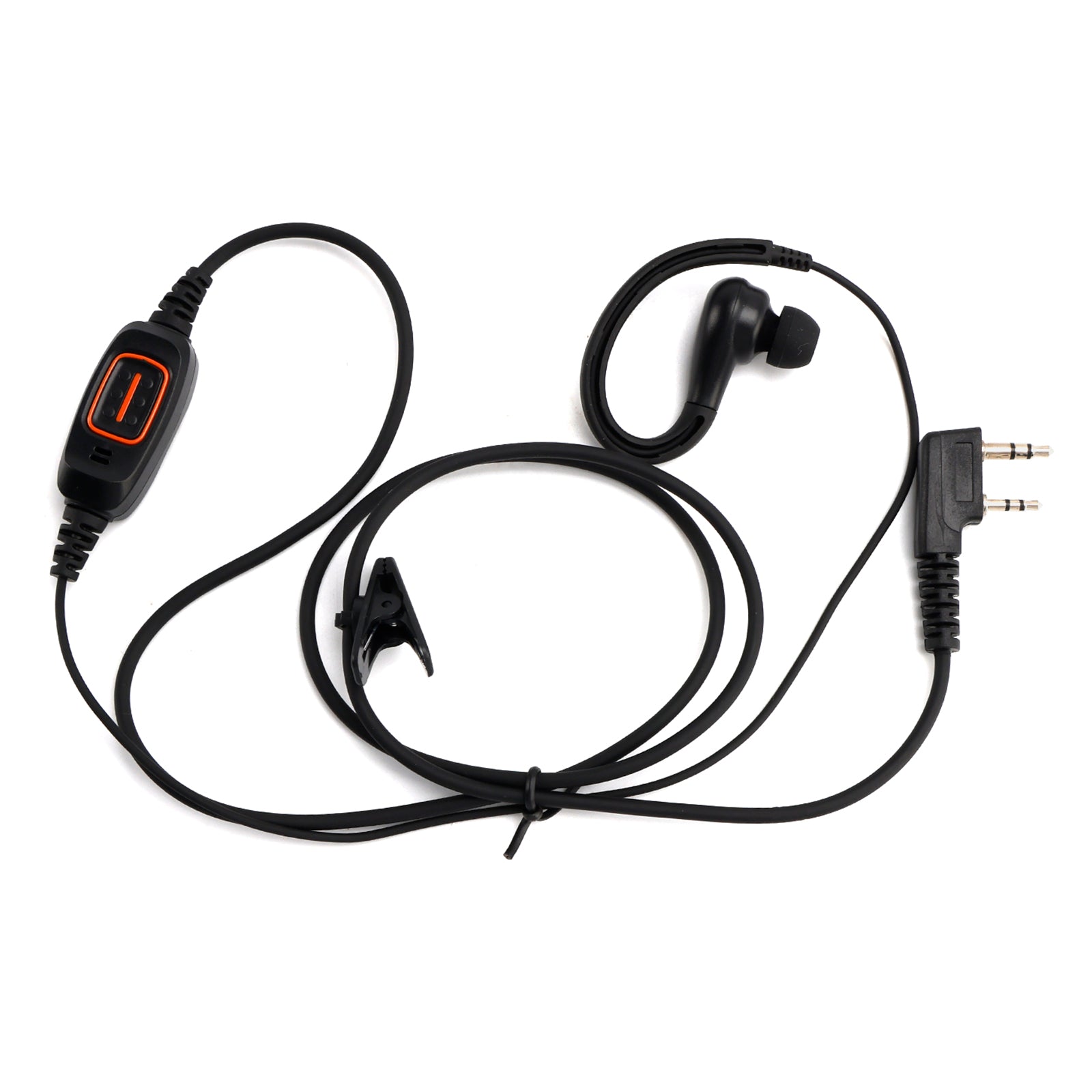 K-029 Two-Color 636 Earhook Headset For TK-220 TH-F6 RPV516A KG-UVD1P TG-2AT