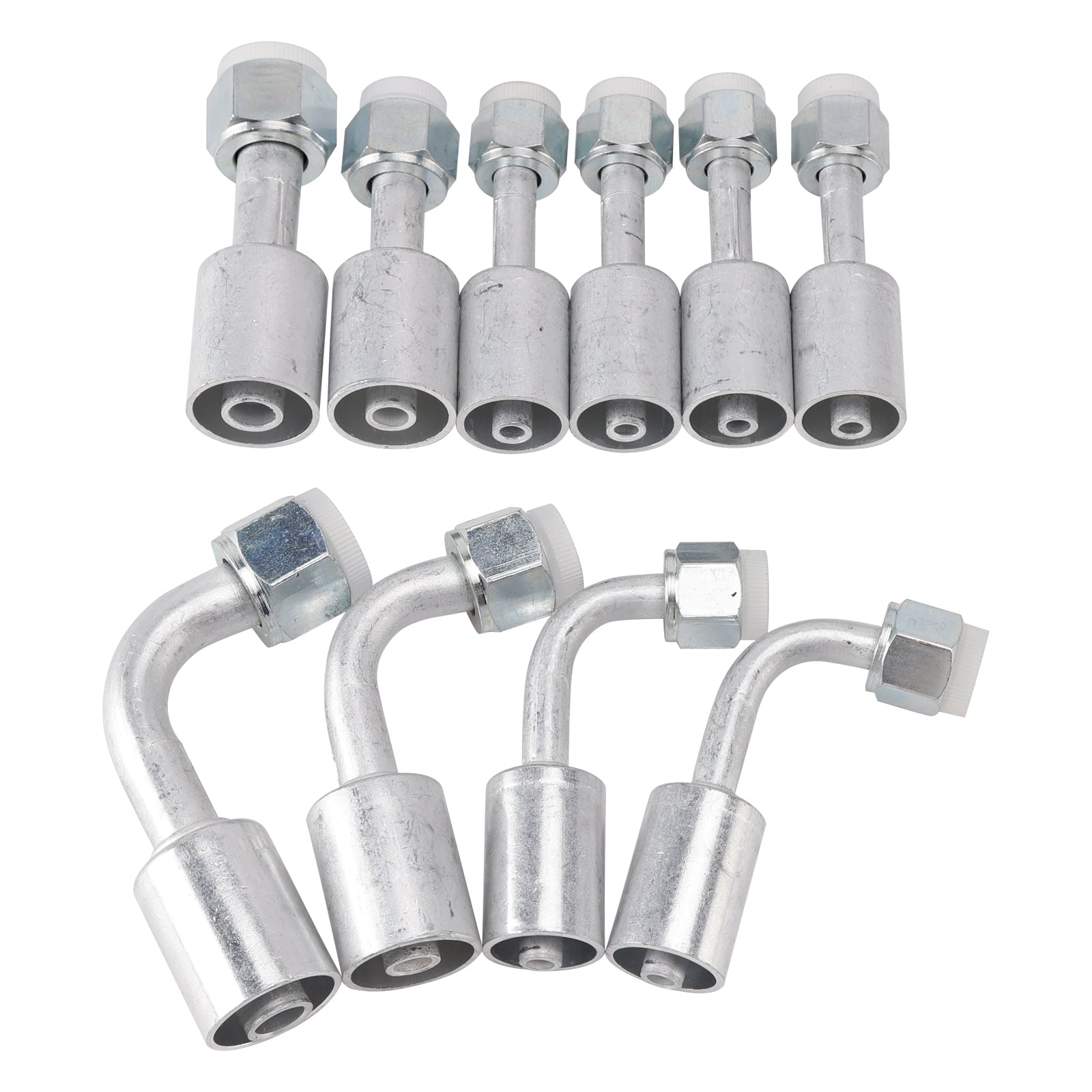 42810100 A/C Hose & Fitting Kit AN6/AN8/AN10 Hoses, Straight & 90< Fittings