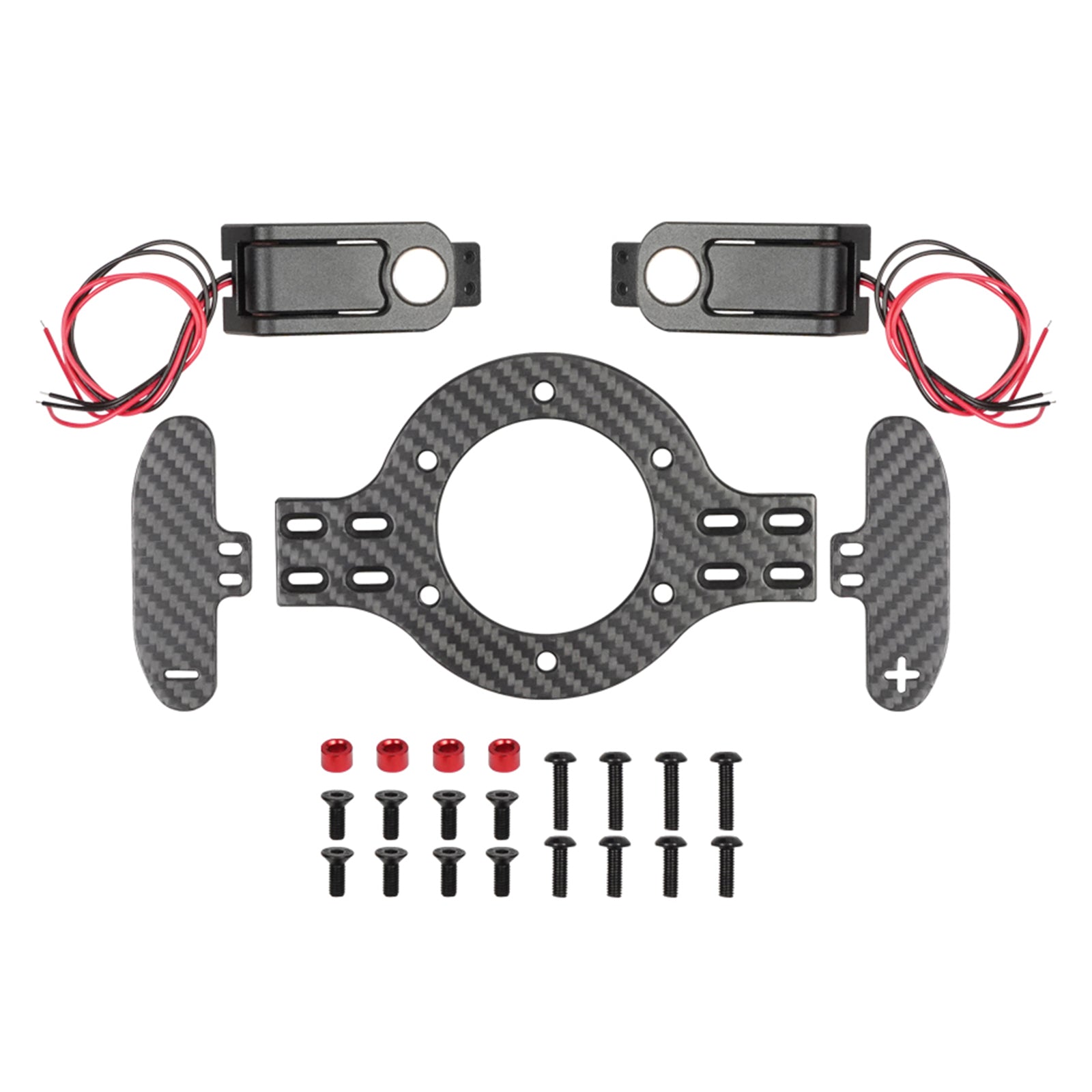 Shift Paddles Racing Game Simulation Steering Wheel Magnetic Paddles with Mount