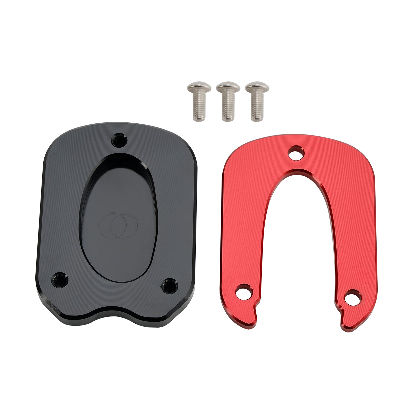 Almohadilla de placa ampliada con soporte para Meteor 350 2021-2023