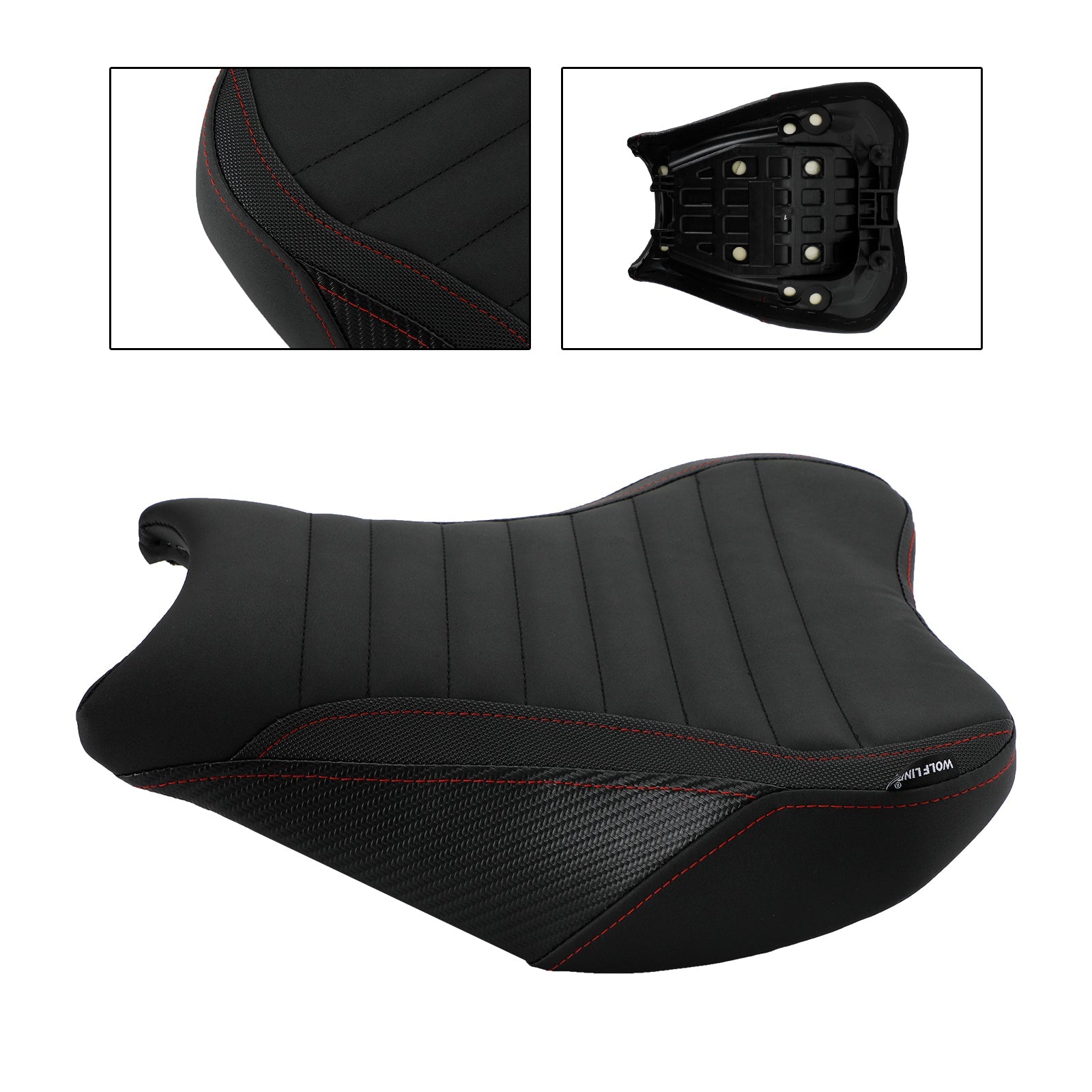 2017-2024 Fit For Kawasaki Ninja Z900 Rider Passenger Seat Front Rear Cushion Green