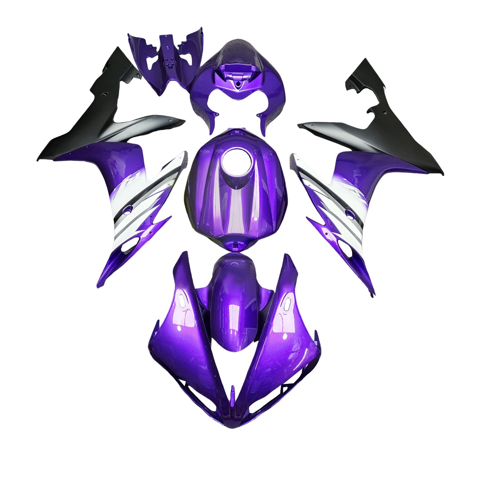 Injection Fairing Kit Bodywork Plastic ABS For Yamaha YZFR1 YZF-R1 2004-2006