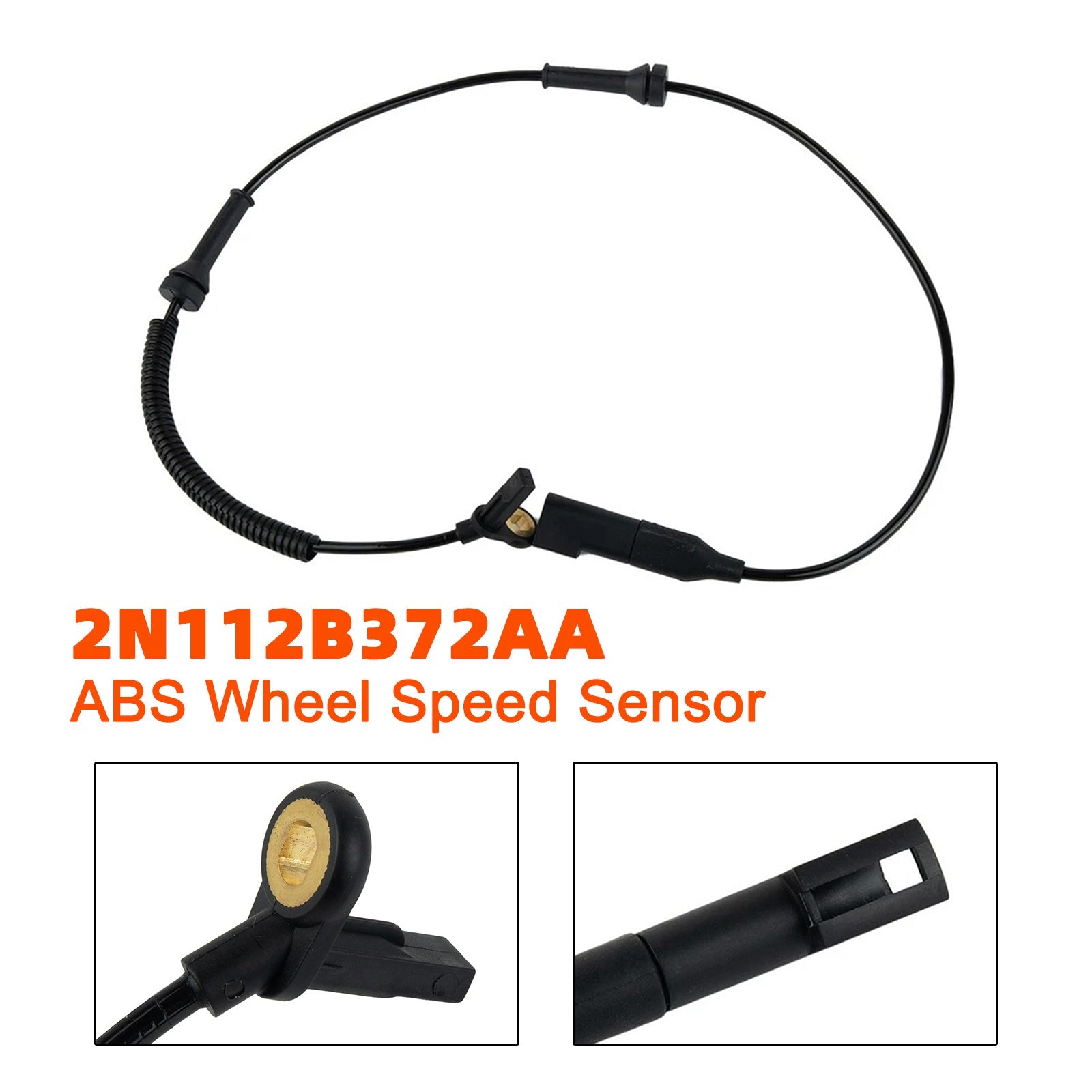 Front Left or Right ABS Wheel Speed Sensor 2N112B372AA for Ford Fiesta MK6