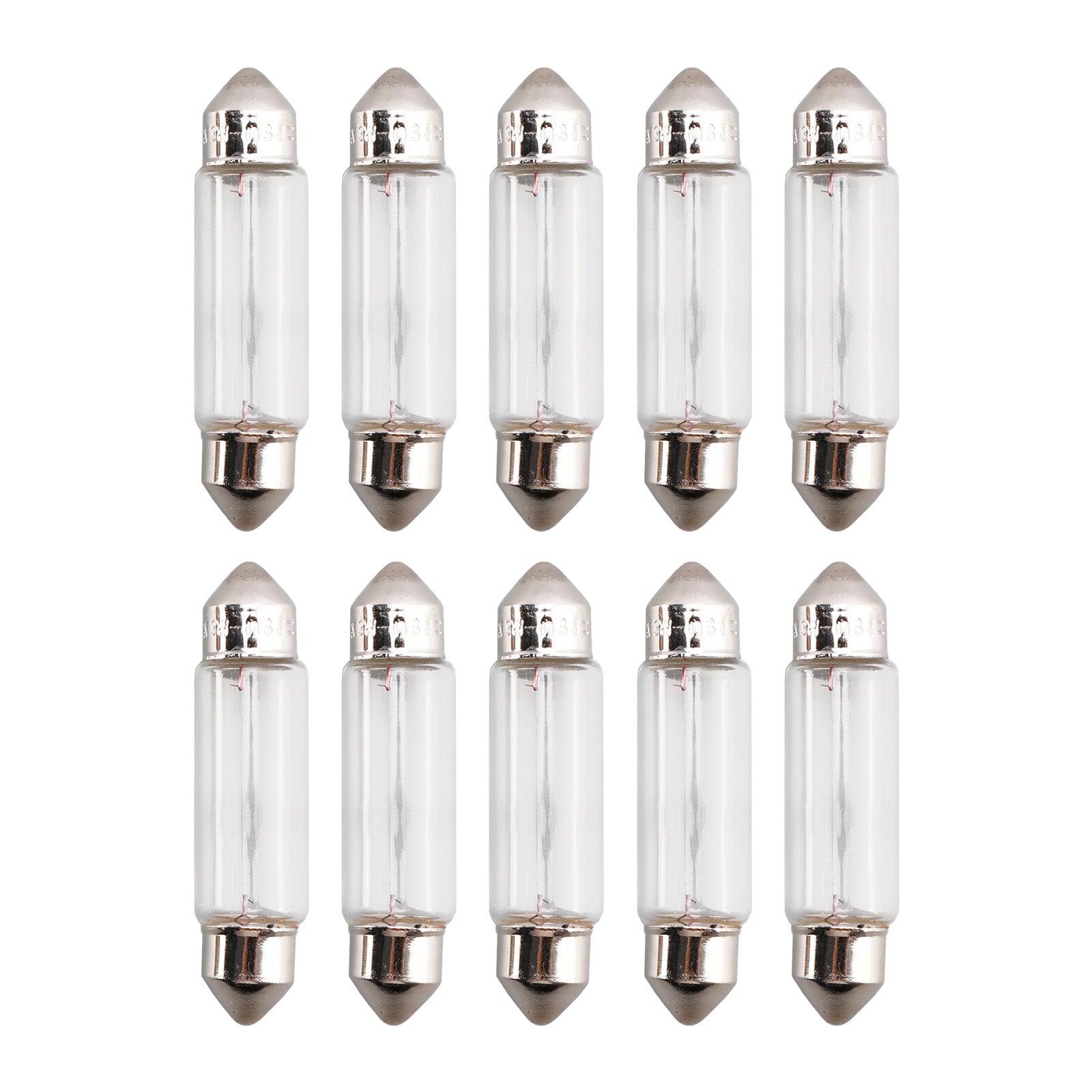 10PCS Car Light Tubular Lamp bulb C5W SV8.5 6421 24V 3W For OSRAM