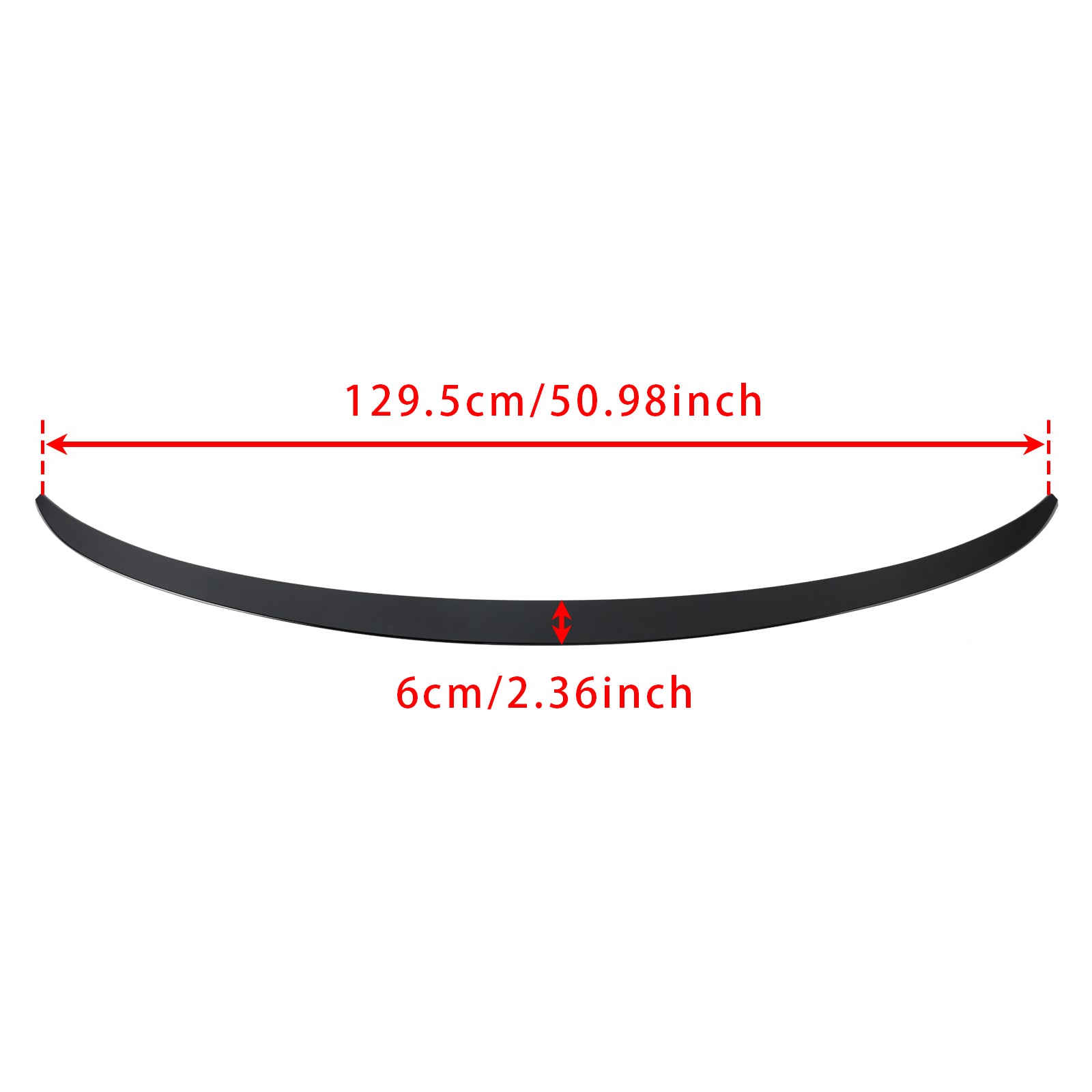 2014-2018 BMW X4 F26 Gloss Black Rear Boot Spoiler