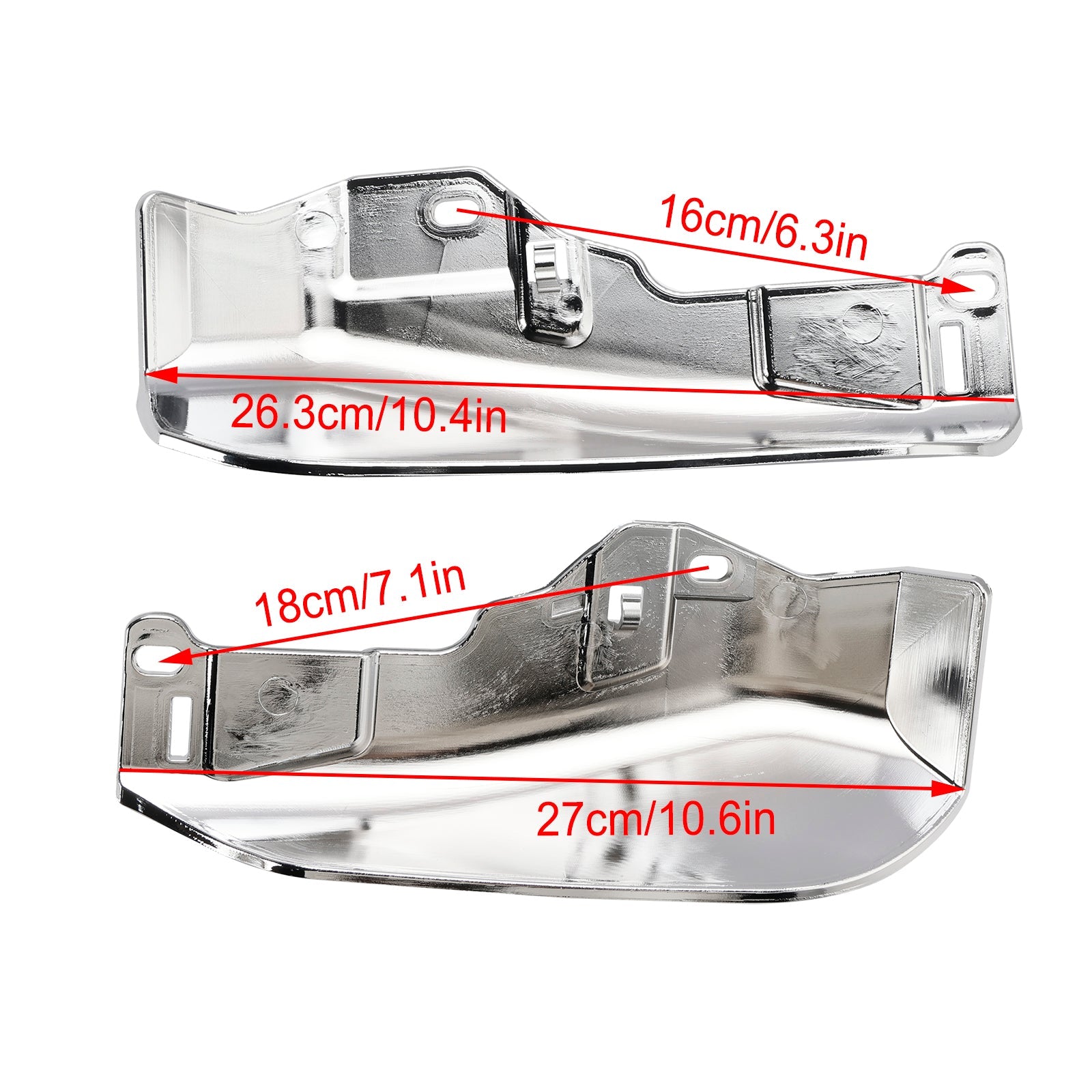 Mid-Frame Air Heat Deflector fit for Touring CVO Street Glide Road Glide 23-2024