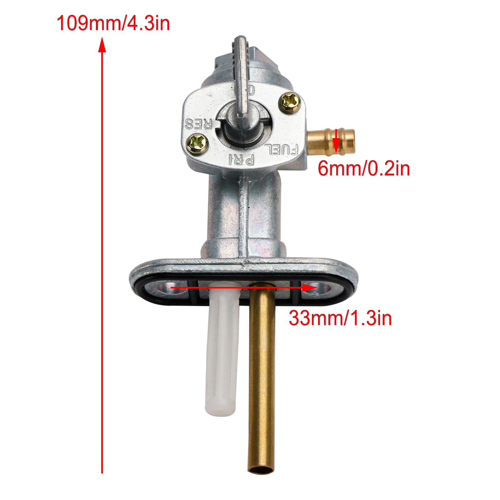 Gas Tank Fuel Cock Valve Petcock fit for Kreidler ATV Mustang 170 200 250