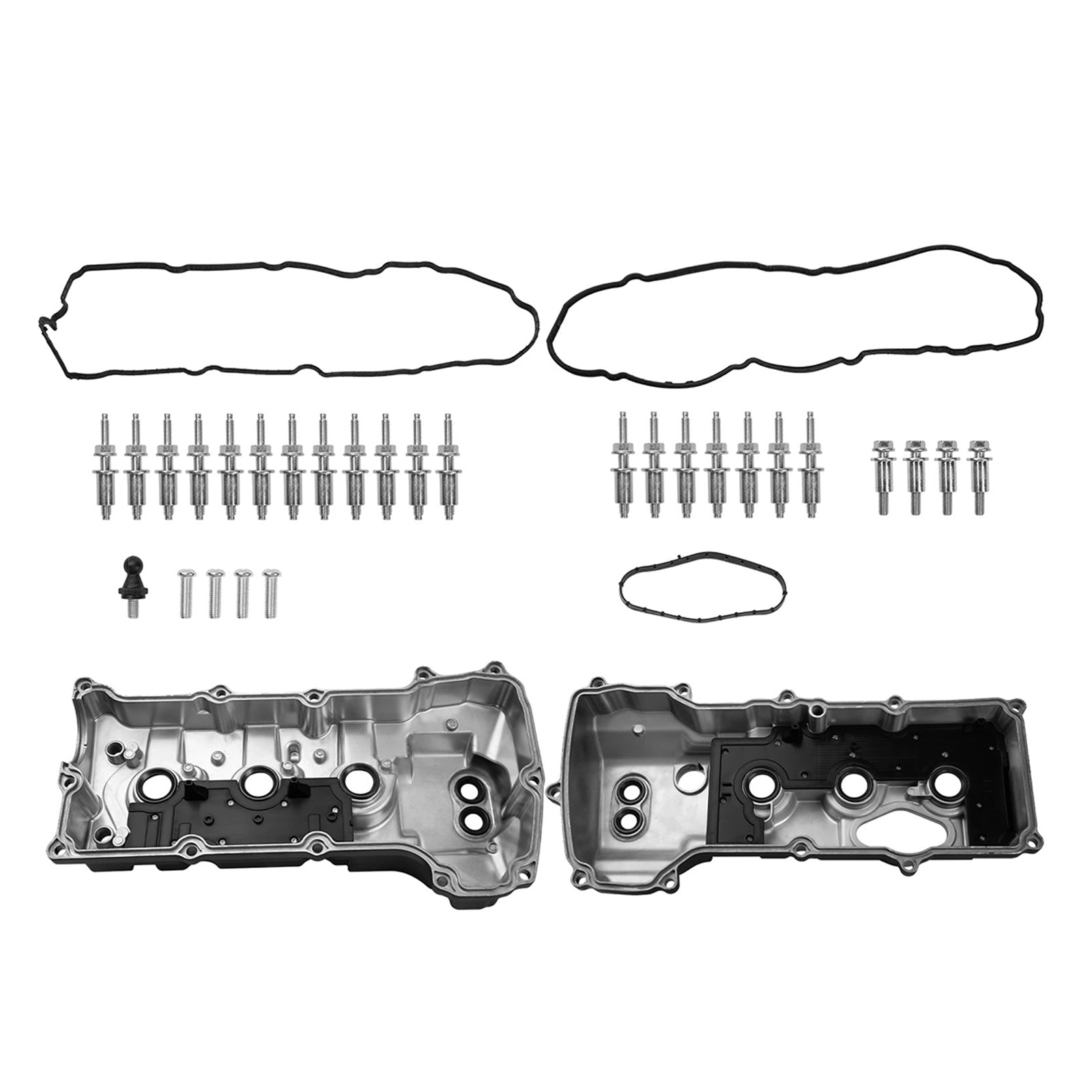 For Ford Expedition 3.5L V6 2015-2017 Left+Right Pair Valve Covers BL3Z6582H DL3Z6582C