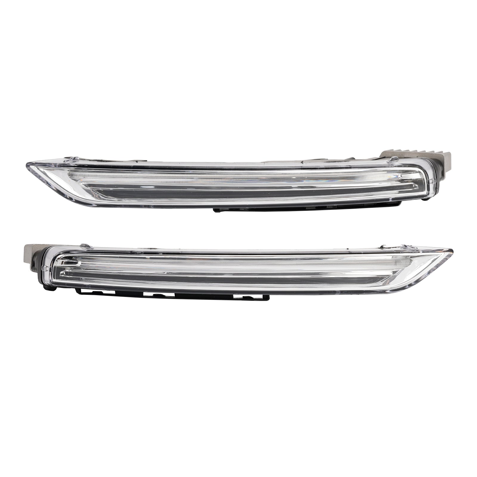 Pair LED Fog DRL Daytime Running Lights For Porsche Cayenne 958 2015-2017