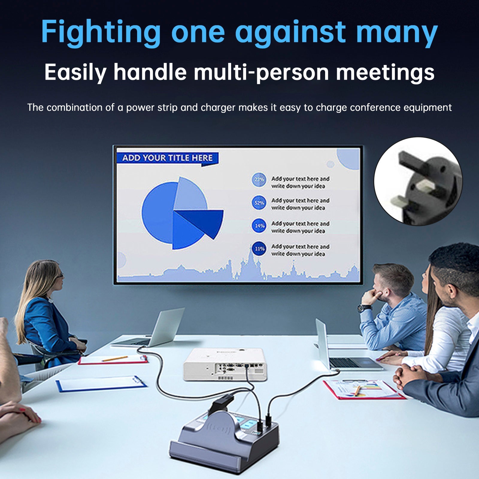 140W Smart Wireless Fast Charging Socket High Power PD100W Notebook QC Charging