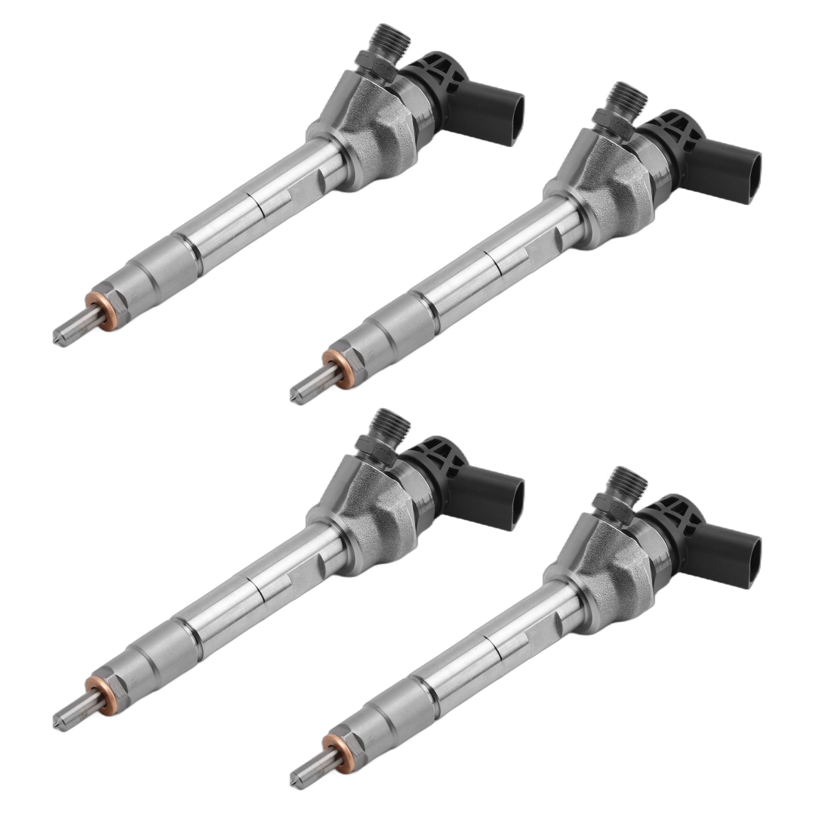 0445110597 For BMW F10 F30 F15 328d X5 535d 740Ld N47 N57 Fuel Injector 4PCS