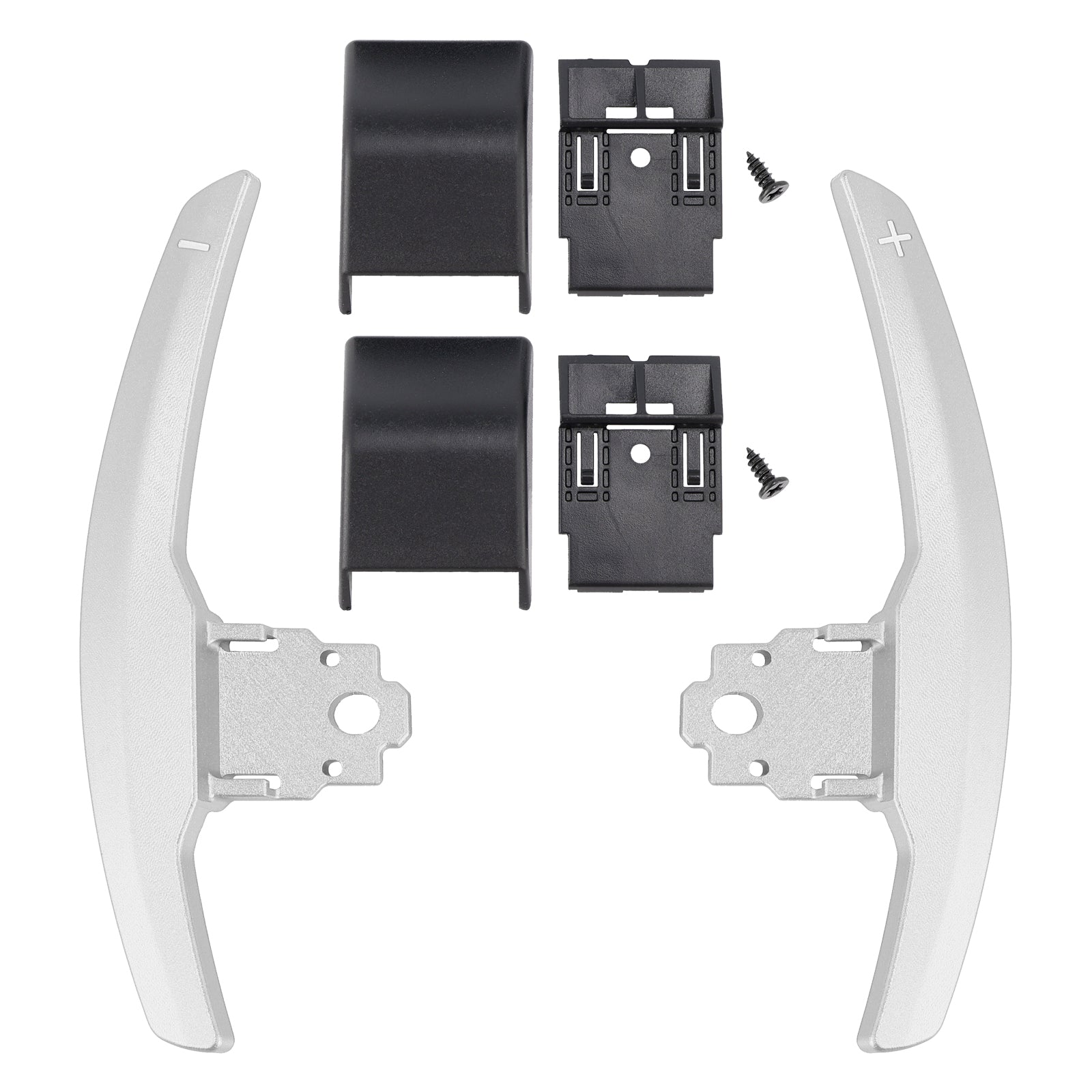 Paddle Shifter Extension For BMW F Series F30 F31 F32 F10 X3 X5 Aluminium Silver