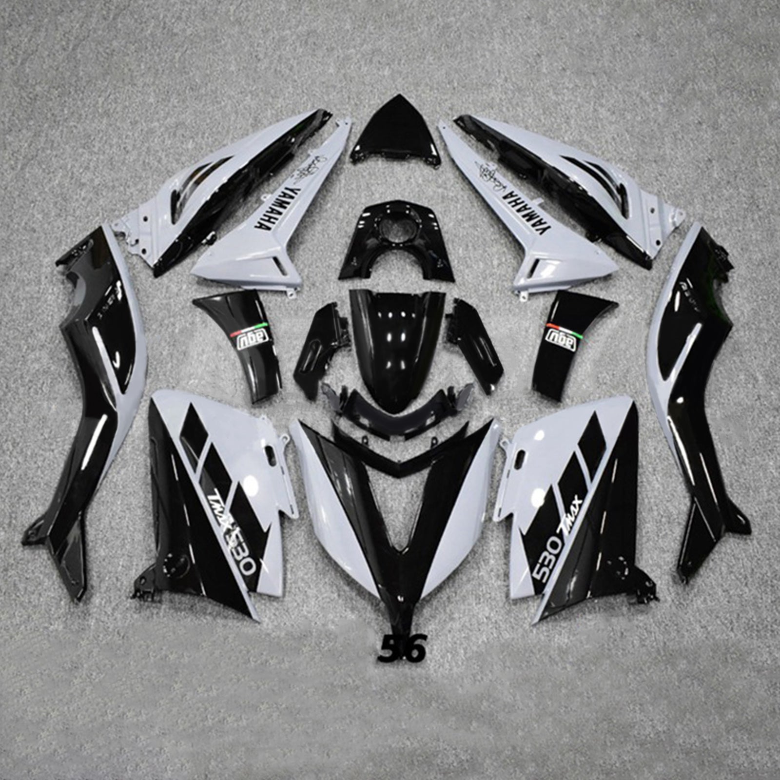 Amotopart Yamaha T-Max TMAX530 2015-2016 Fairing Kit Bodywork ABS