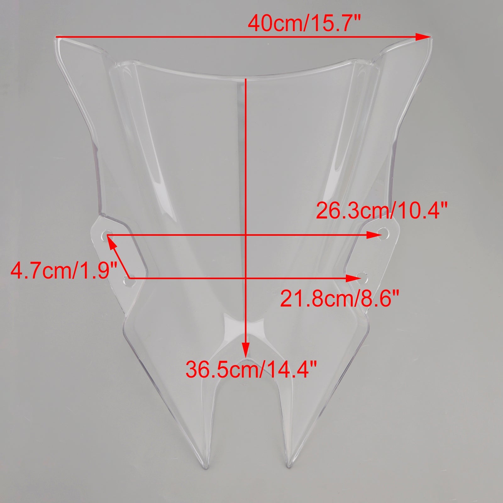 2024-2025 KAWASAKI Ninja 500 윈드실드 윈드스크린