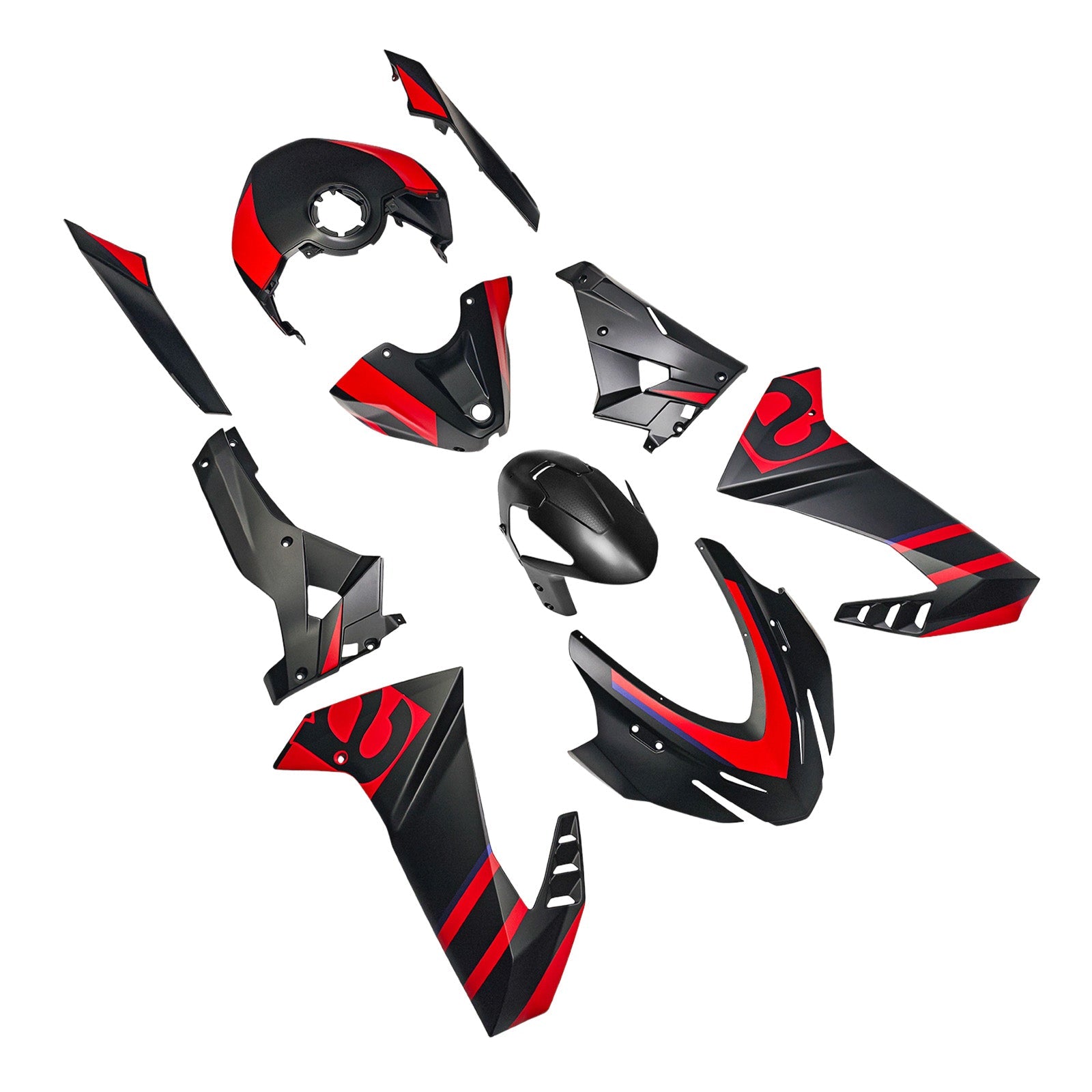 Injection ABS Plastic Bodywork Fairing Kit for Aprilia RS457 2024-2025 05#