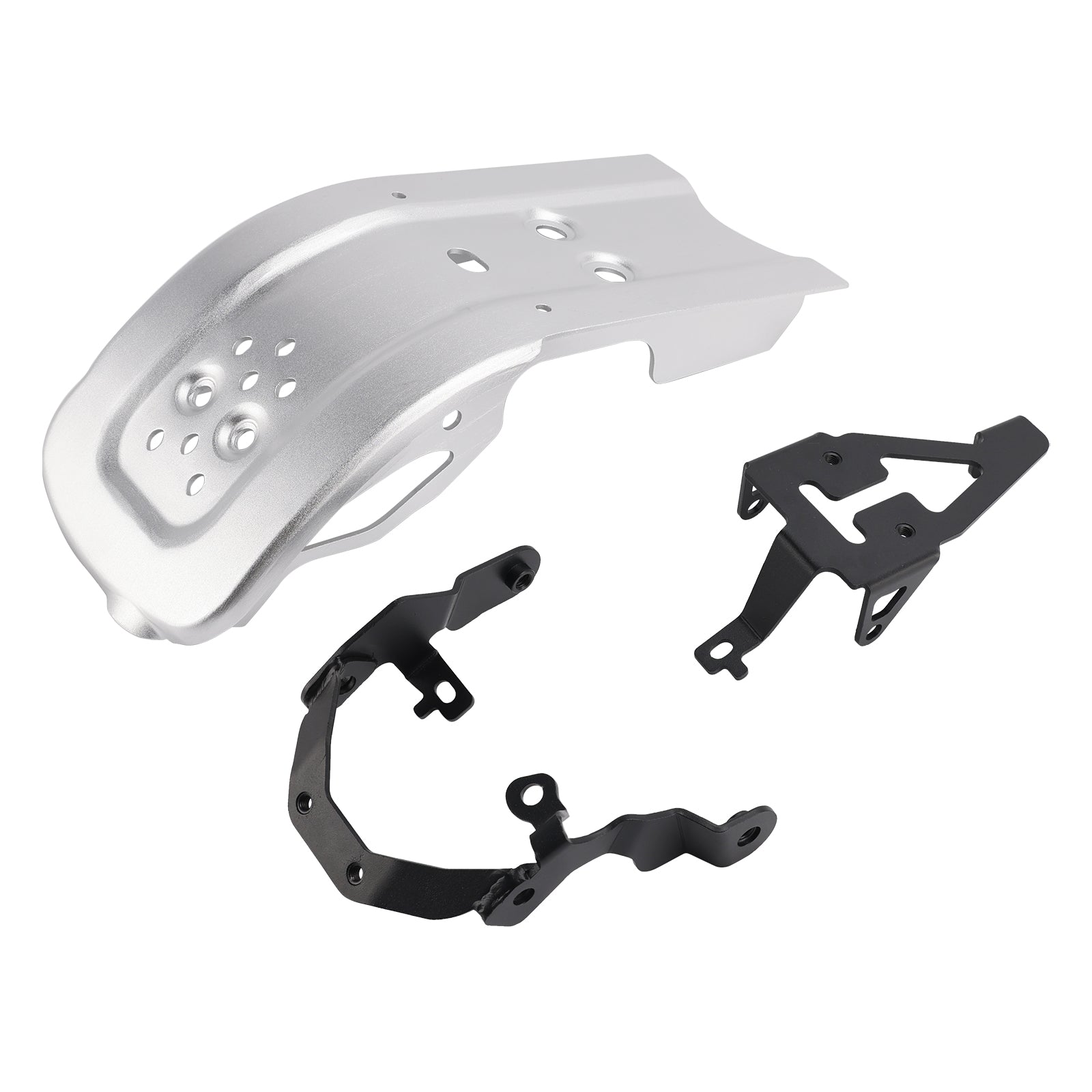 2025-2026 for Tracker 400 Aluminum Sump Guard Bash Plate Silver