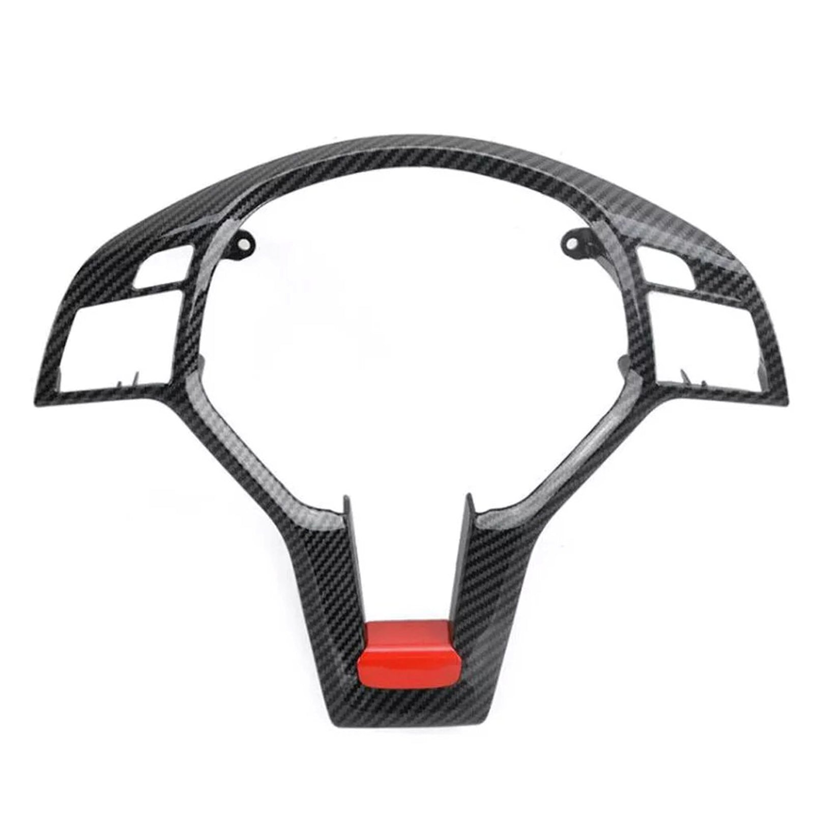 Steering Wheel Cover Carbon Look For Mercedes Benz C-Class W204 C63 AMG