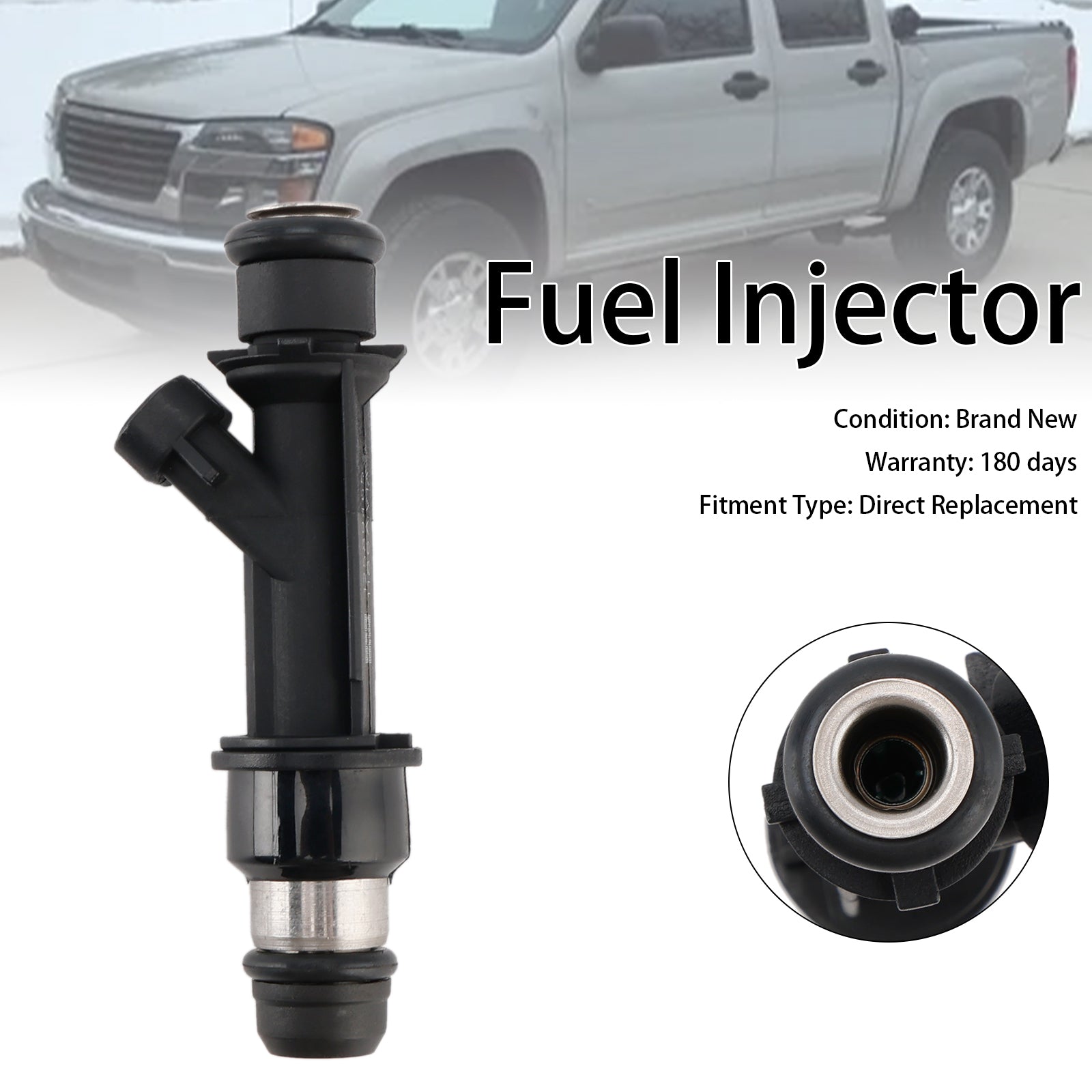 1PCS Fuel Injector 12589465 Fit Hummer H3 Fit Chevrolet Trailblazer Colorado