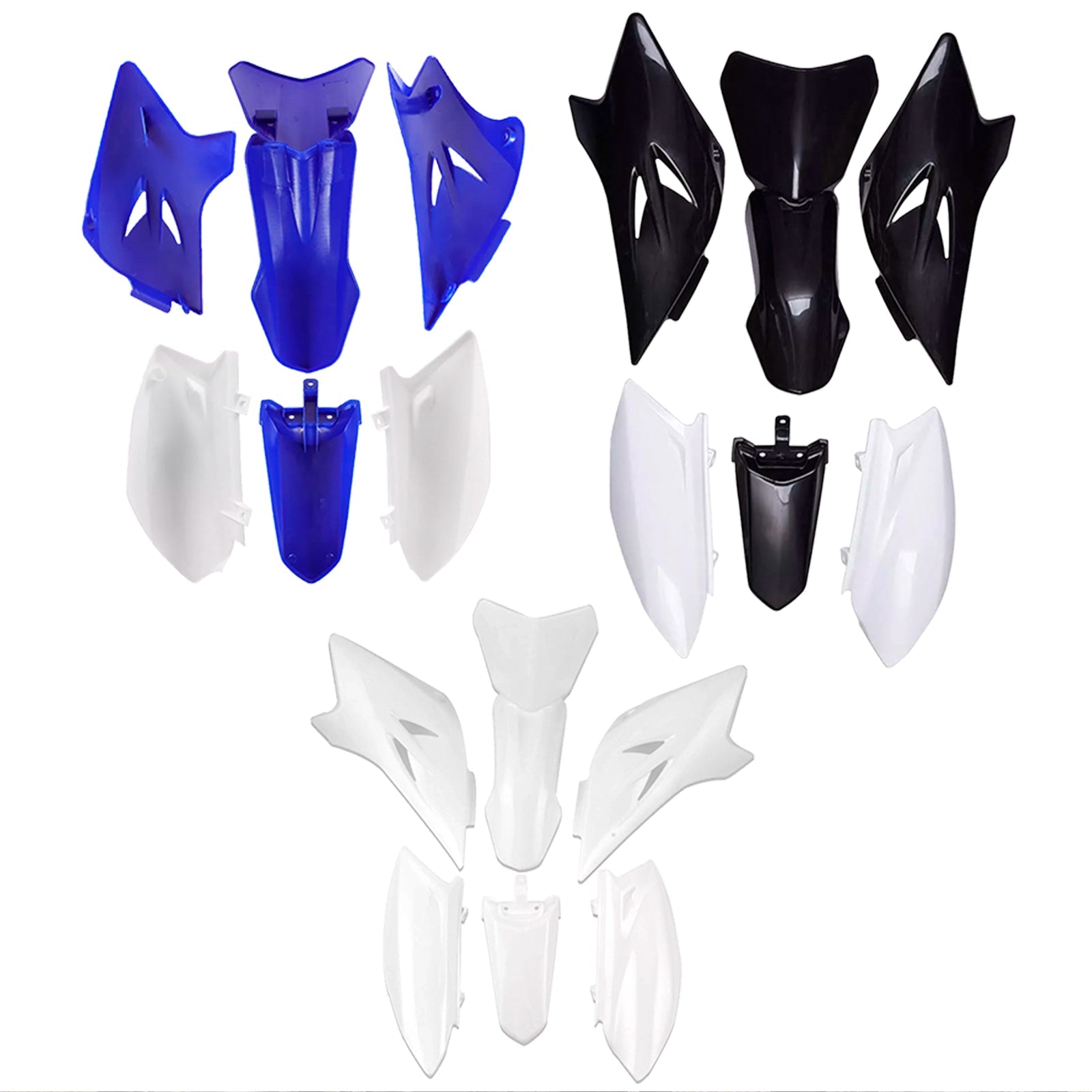 2006-2021 Yamaha TTR50 Body Plastic Kit Front Rear Fender Fairing