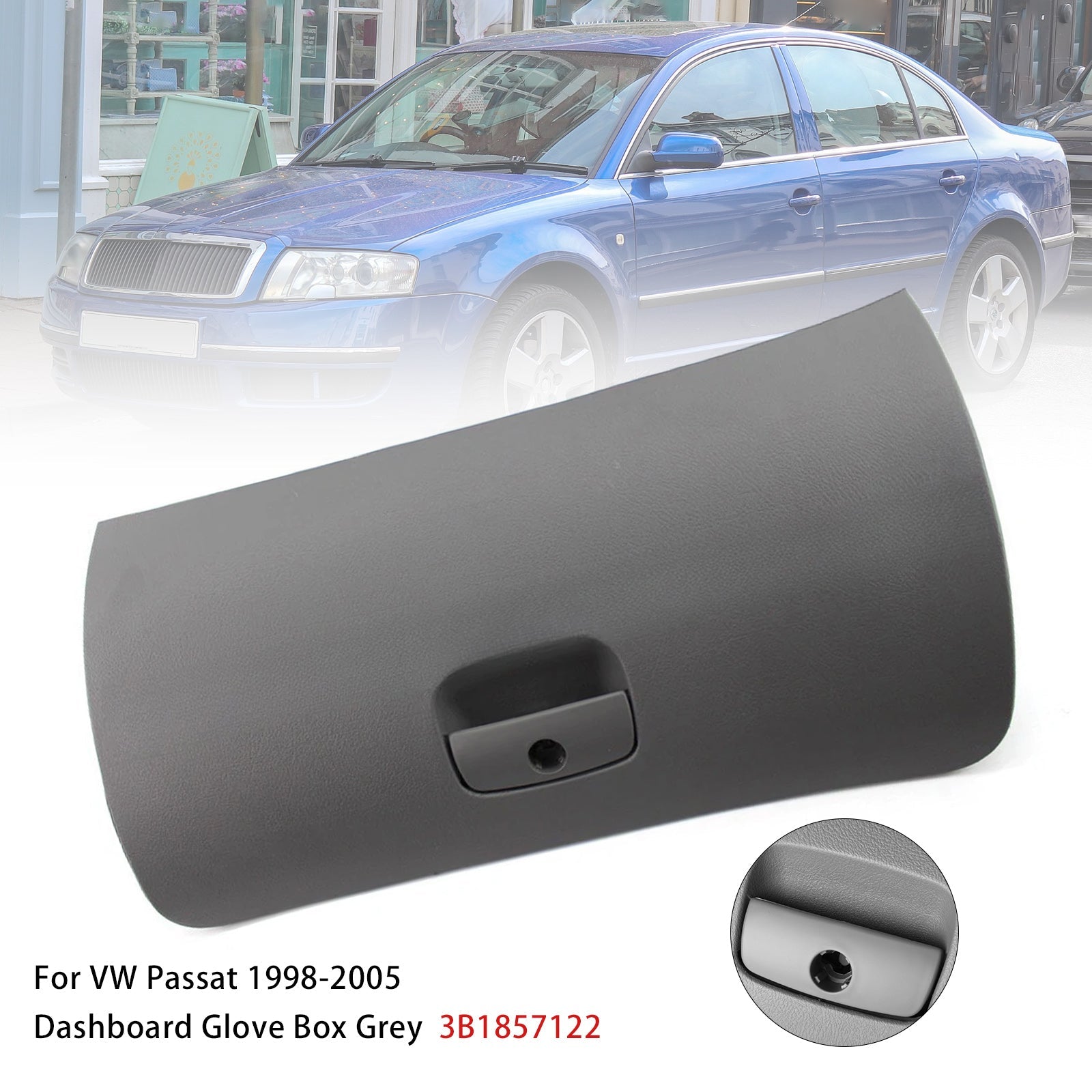 Dashboard Glove Box Grey 3B1857122 For VW Passat 1998-2005