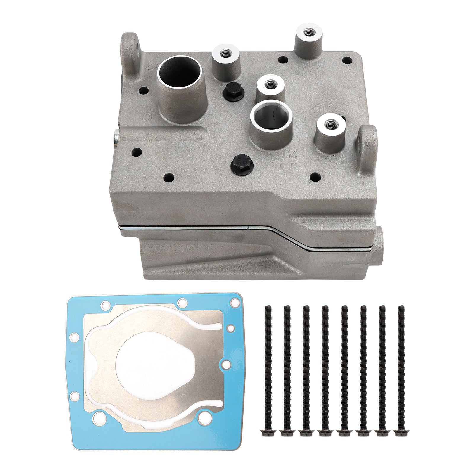 For PACCAR MX11 Air Brake Compressor Cylinder Head 2121412 9122189202