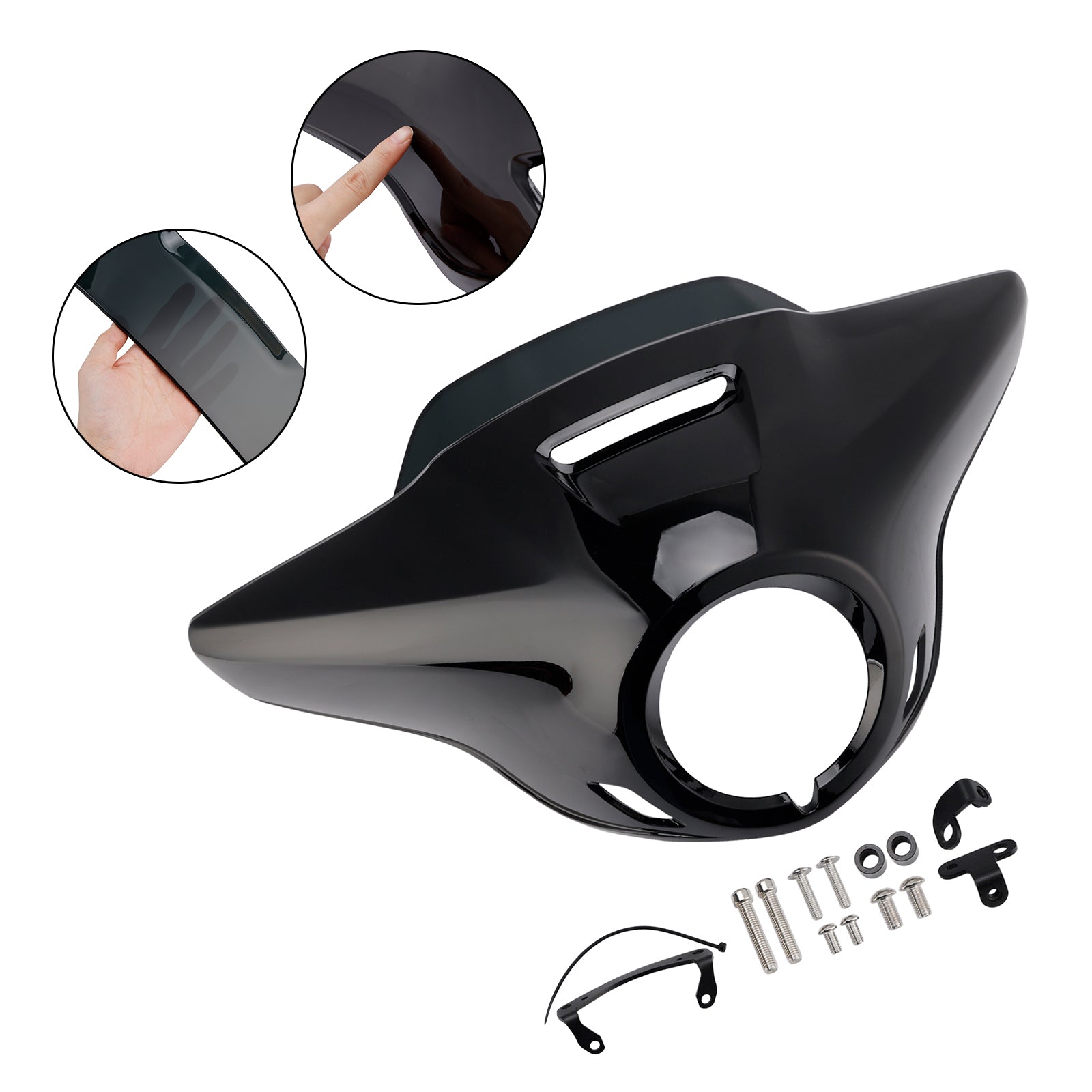 2021-2024 HONDA CM300 CM500 Windshield WindScreen Headlight Fairing