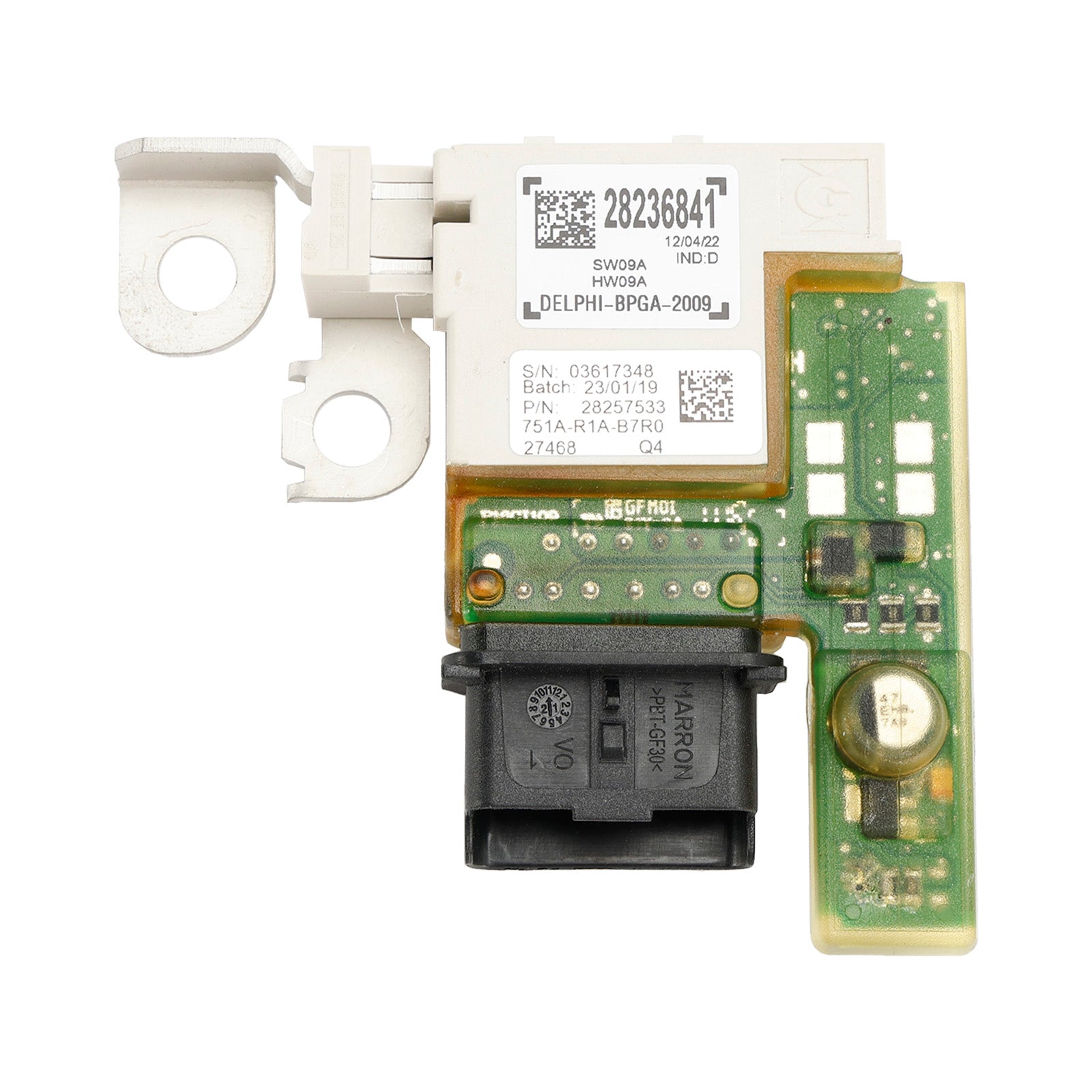 푸조 5008 2009-2017 1.6 2.0 HDI 퓨즈 박스 전압 모듈 28236841