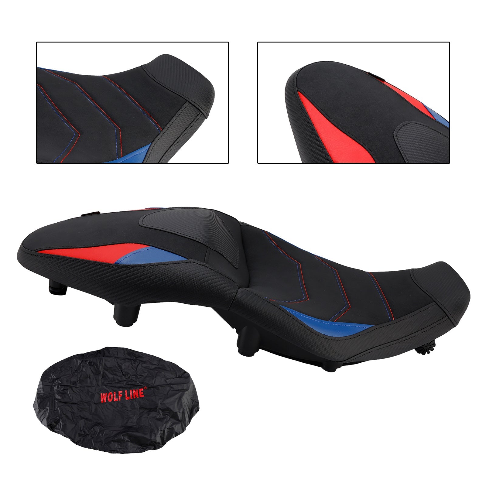 Rider Passenger Seat Front Rear Cushion -40Mm For Bmw S1000Xr 20-24 M1000Xr