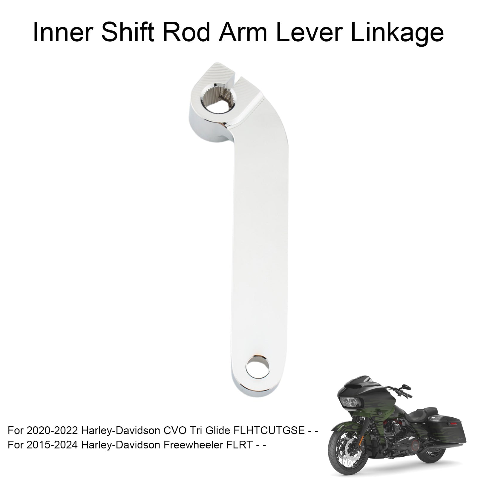 1602-0868 Inner Shift Rod Arm Lever Linkage For Road King FLH FLT FLRT 84-19