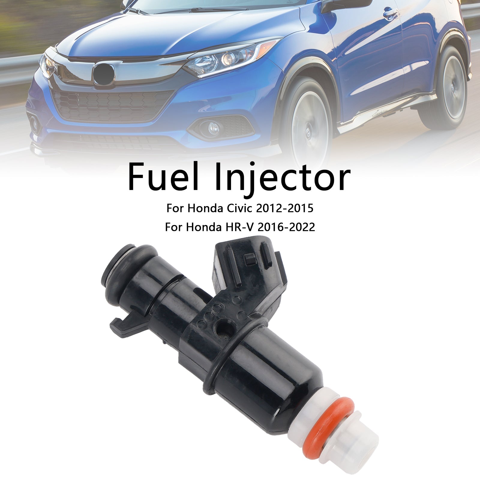 1PCS Fuel Injector 16450-RWK-003 Fit Honda HR-V 2016-2022 Fit Honda Civic