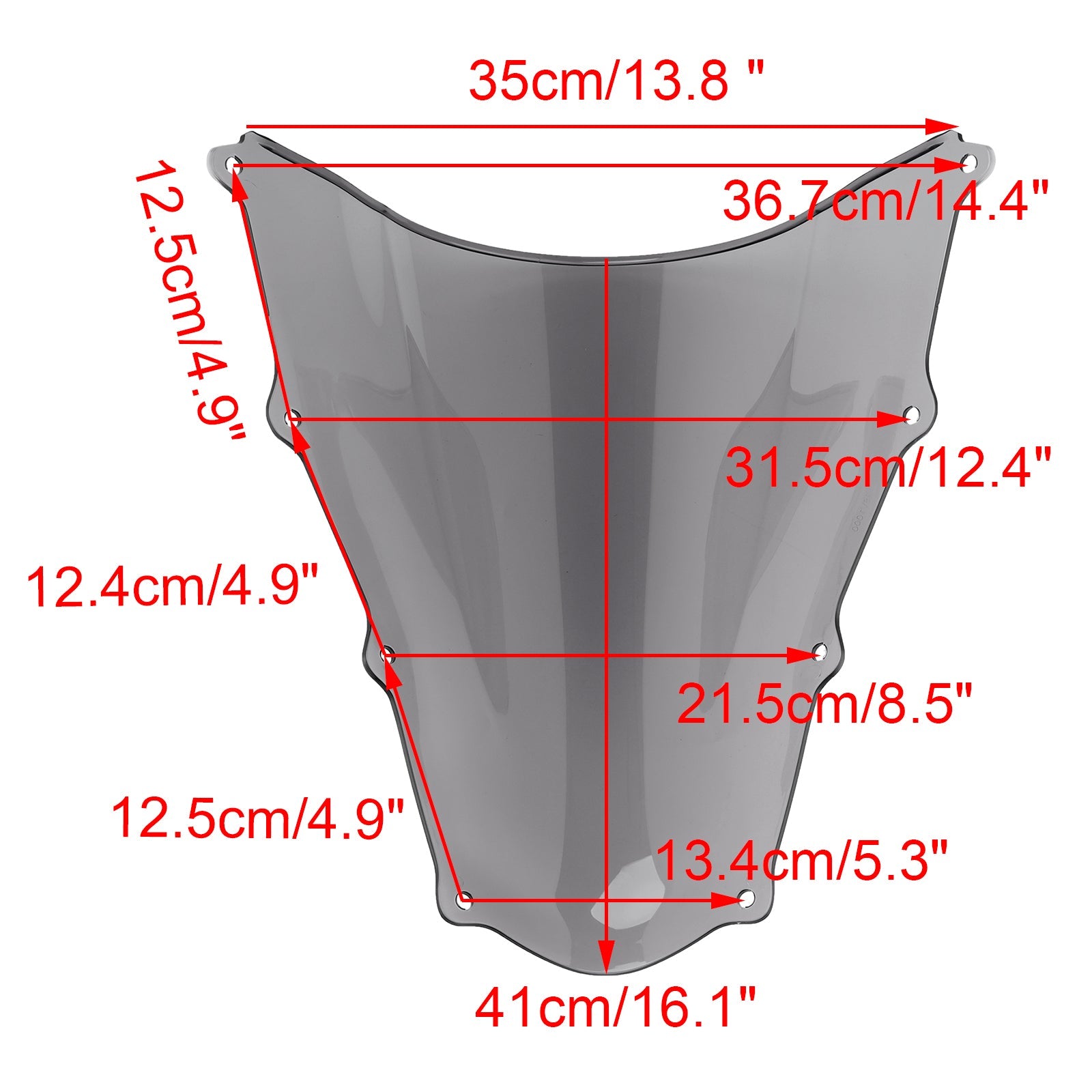 Windshield WindScreen fit for Aprilia RSV1000 2003-2006