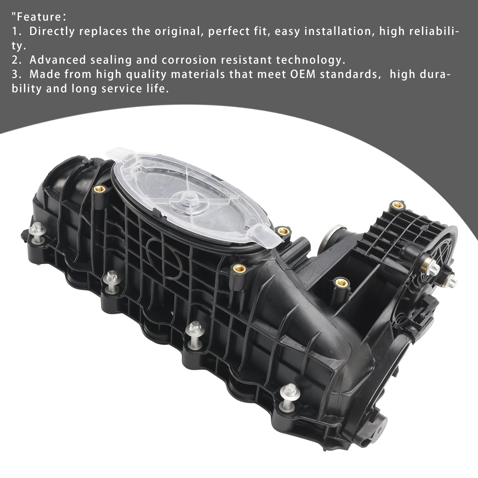 Inlet Manifold W/ Actuator Motor Fit Mercedes 2.1 Cdi 2143CCM 2003+ EEP/ME/253