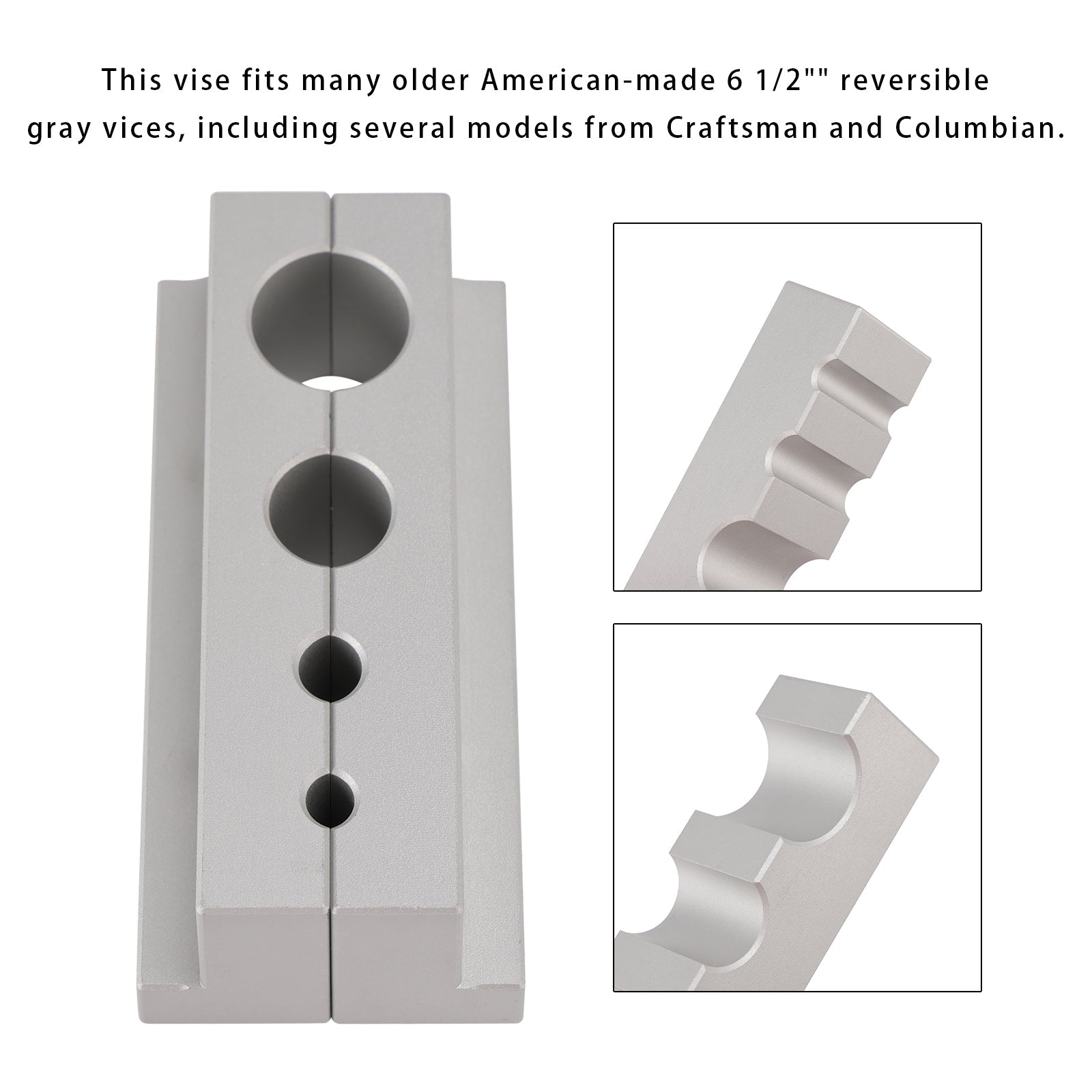 Vise Clamp Block Shaft Clamp for Fox Grip & Grip 2 Damper Rebuild 32 34 36 38 40