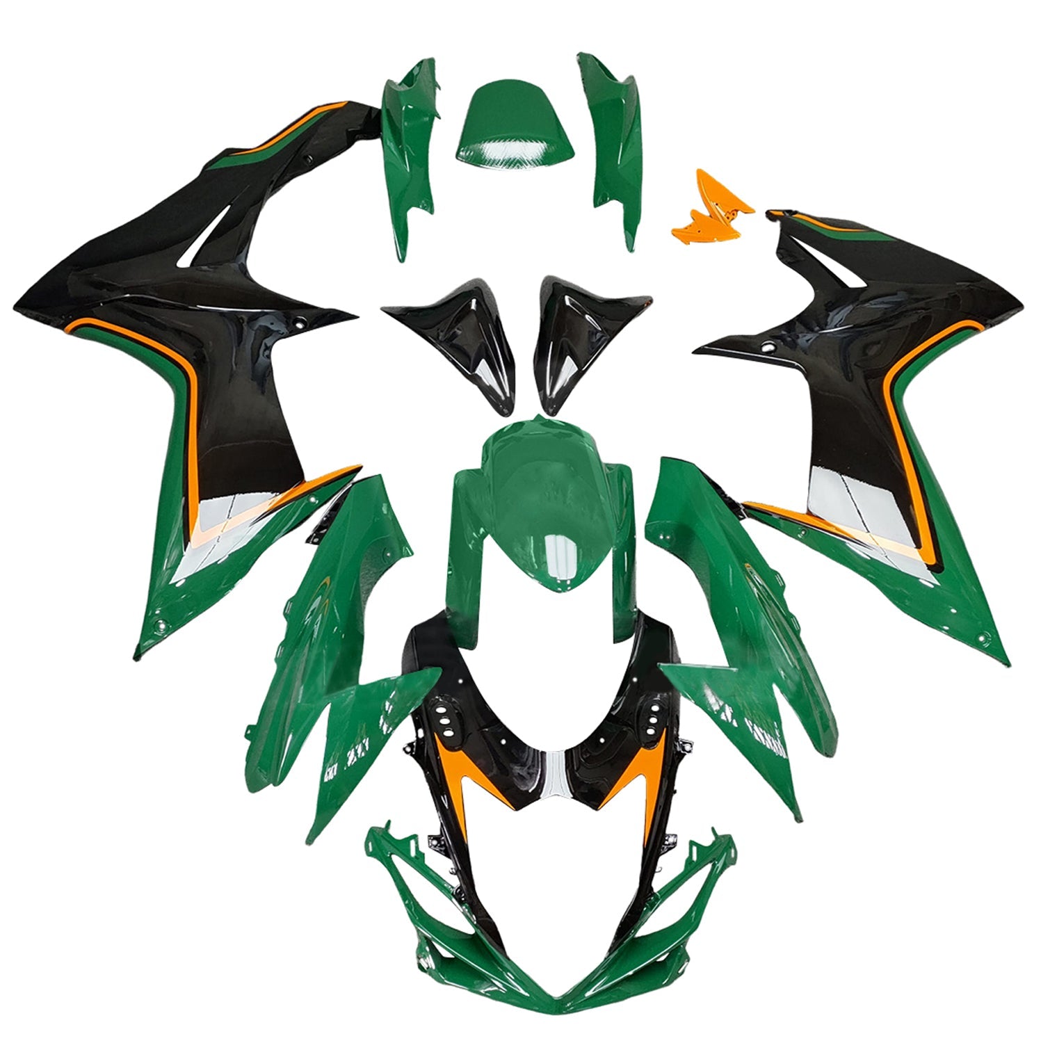 Injection Fairing Kit Bodywork Plastic ABS For Suzuki GSXR 600/750 2011-2025 K11