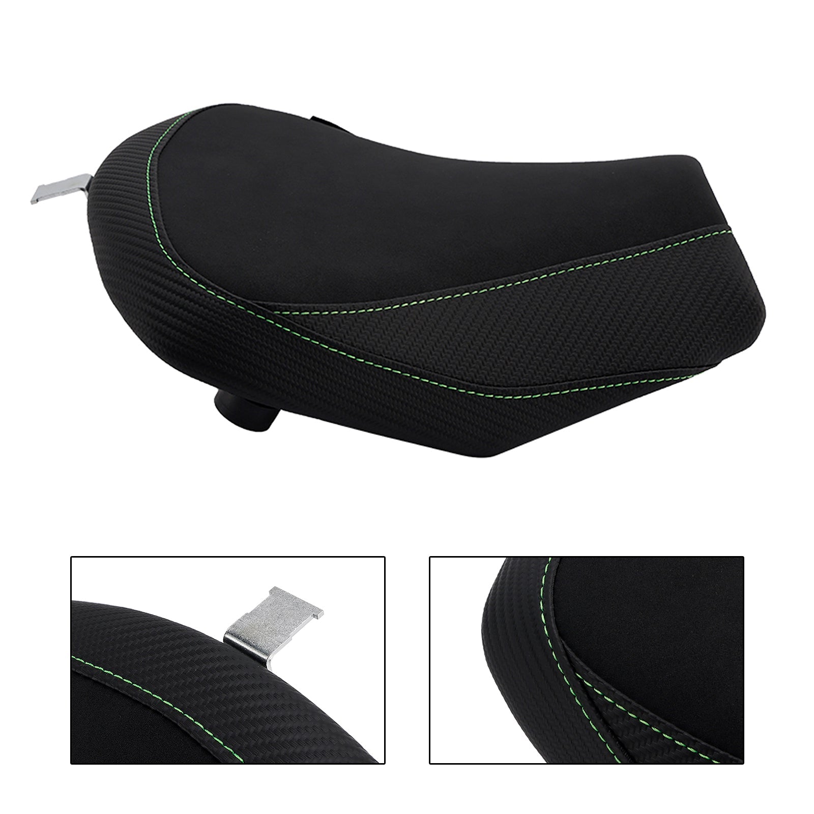 2017-2025 Kawasaki Ninja 650 Z650 Front Driver Raider Seat Pillion Saddle White