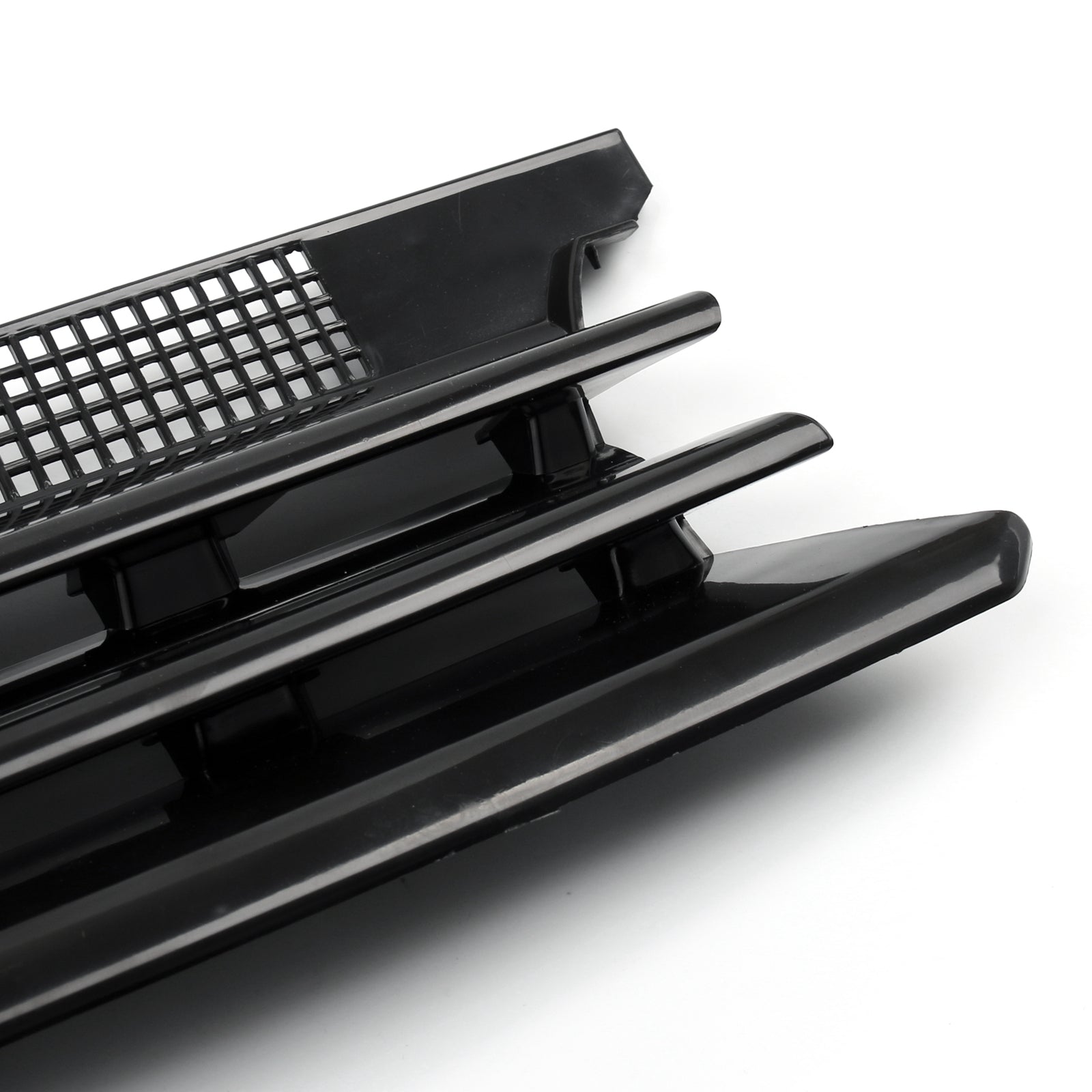 1999-2006 VW Golf MK4 Front Bumper Sport Mesh Badgeless Hood Grill Black