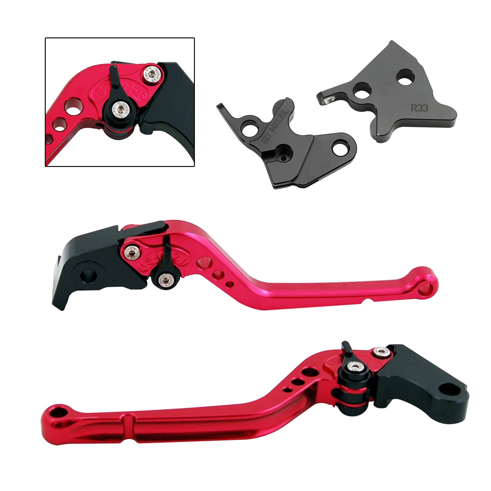 2005-2014 야마하 YBR125 롱 클러치 브레이크 레버