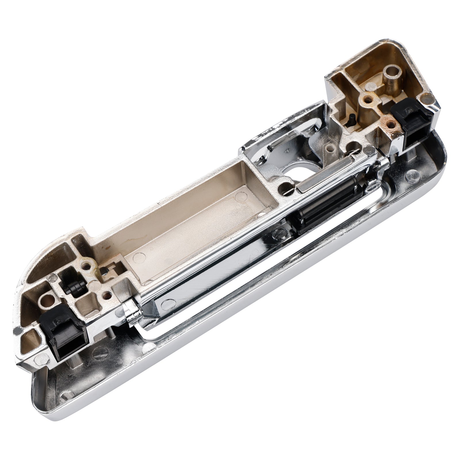 Hinges and Latch Kit Silver For Touring Razor Chopped King Tour Pack 2014-2023