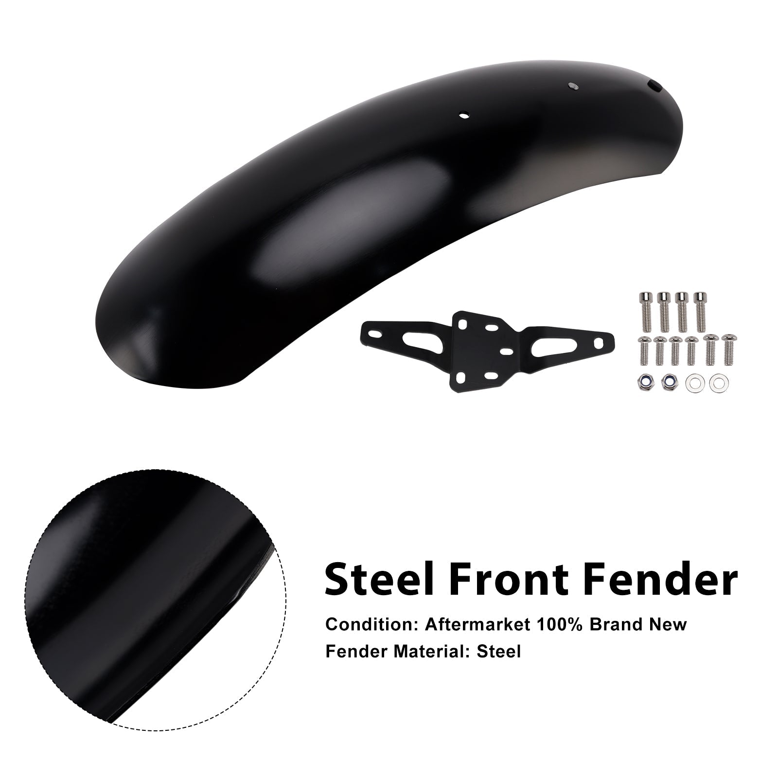 Steel Front Fender Mudguard For Street Scrambler 900 Speed Twin 900