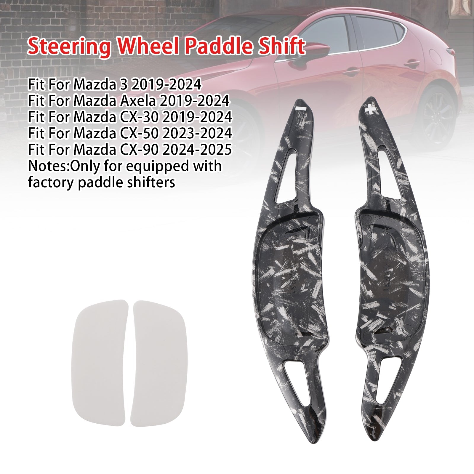 Steering Wheel Paddle Shifter Extension For Mazda 3 CX-30