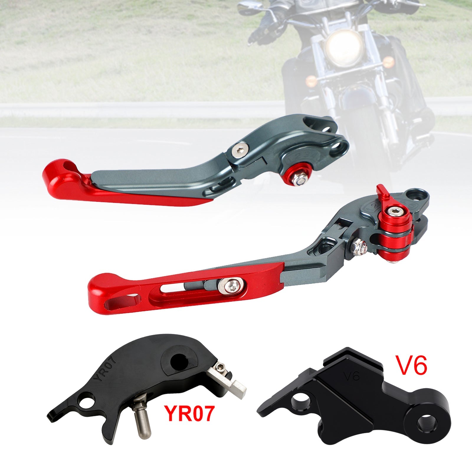 Adjustable Clutch Brake Lever fit for YAMAHA XSR900 XSR900GP MT-09 2024-2025