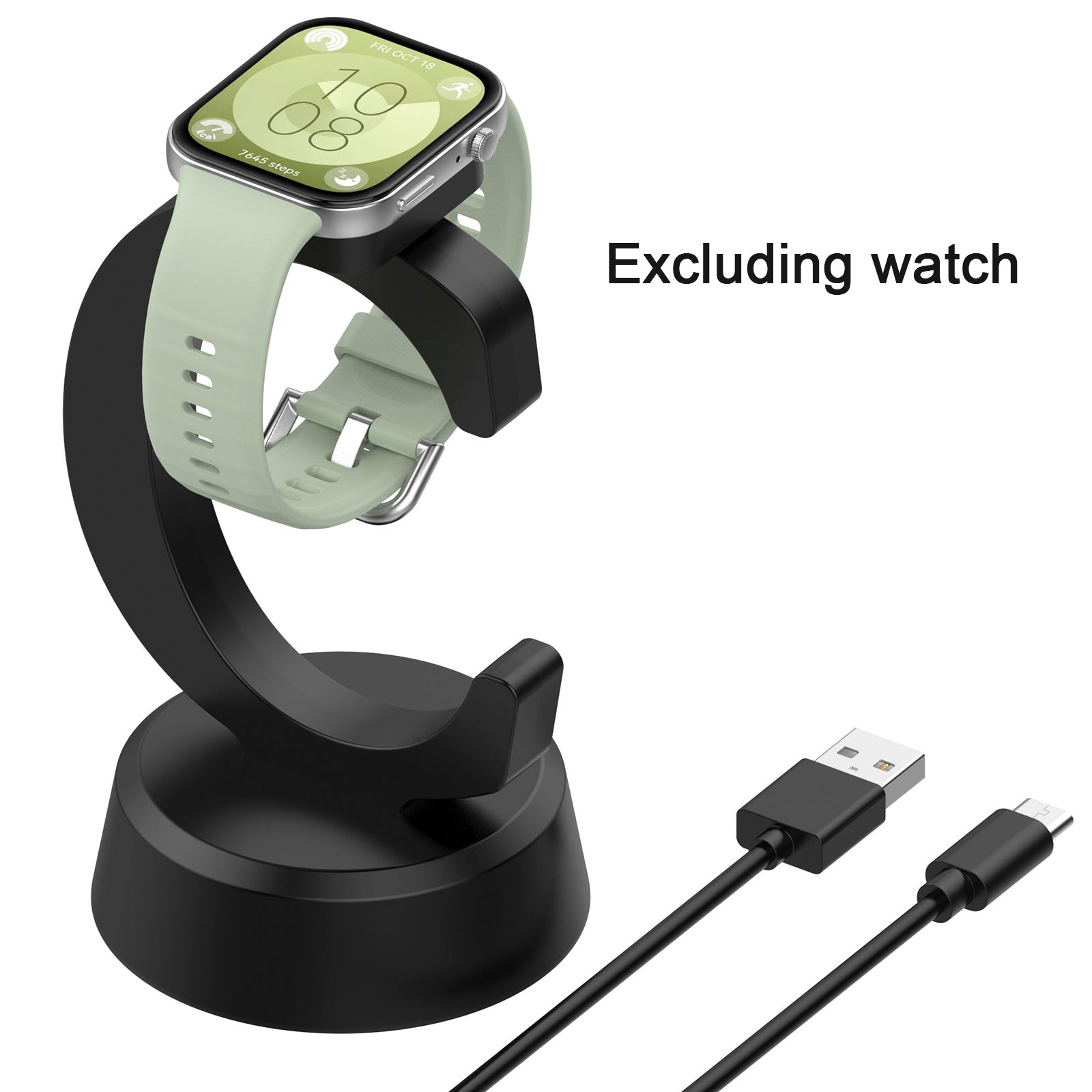 C-Shaped Charger Station Watch Charging Dock Stand For Huawei Band 10/9/8/7/6
