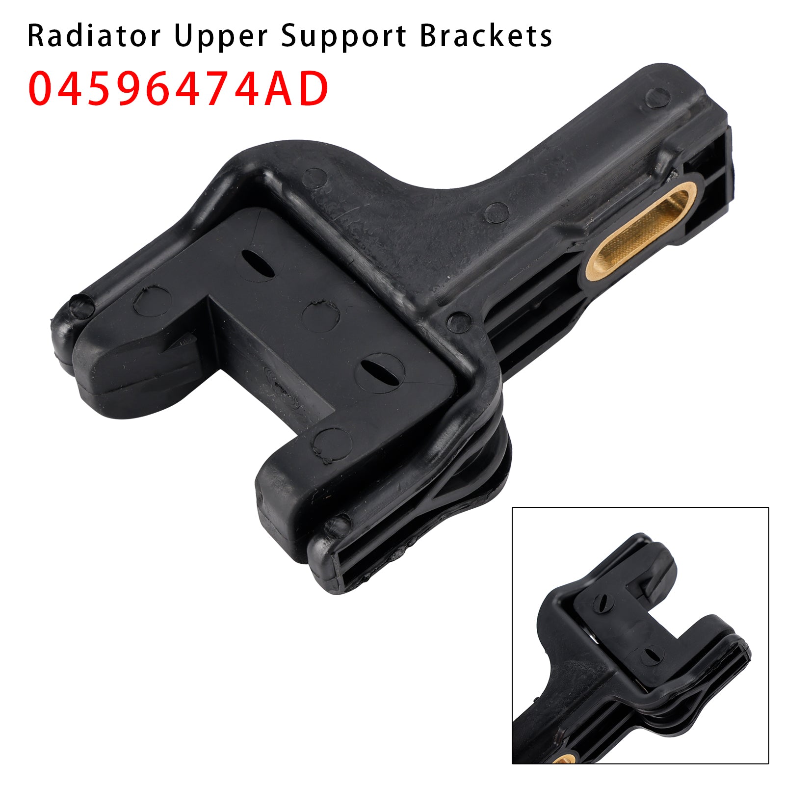 Radiator Upper Support Brackets For Dodge Challenger Chrysler 04596474AD