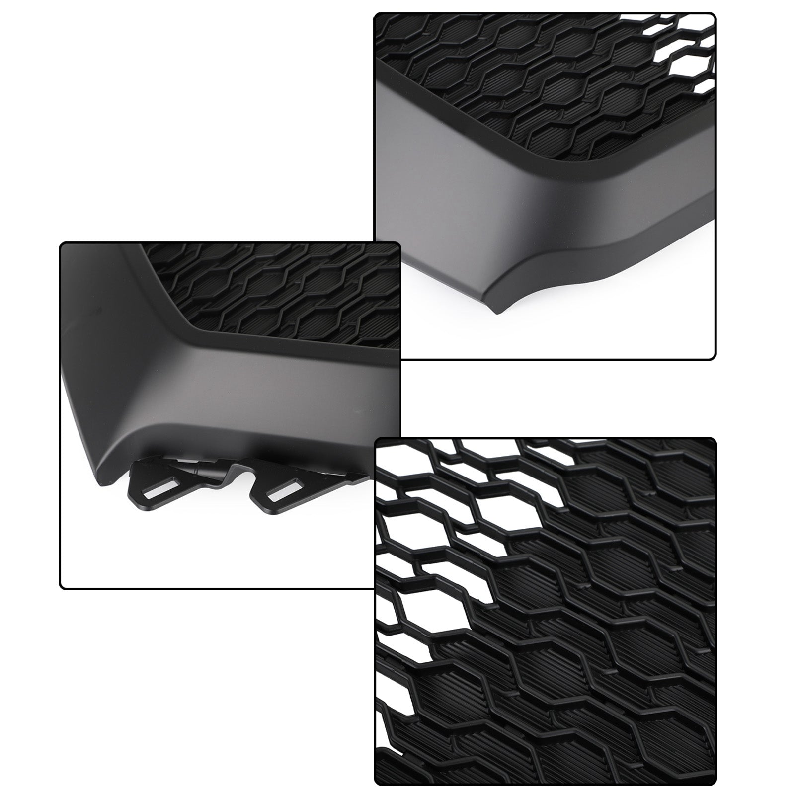 TRX Style LED Honeycomb Front Upper Hood Grille Fit Dodge Ram 1500 2019-2022