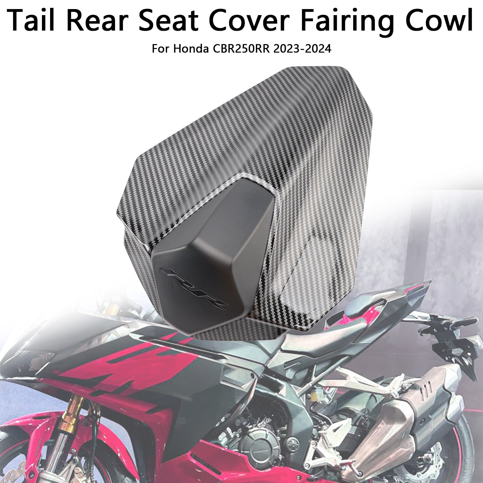 2023-2024 Honda CBR250RR Rear Tail Pillion Seat Fairing Cover