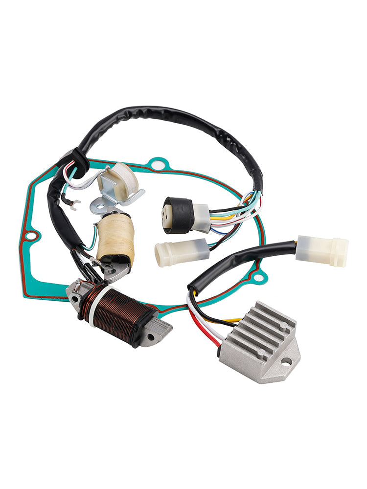 1992-1994 Yamaha YFM80 Badger 80 STATOR GENERATOR REGULATOR RECTIFIER GASKET 3GB-85560-10